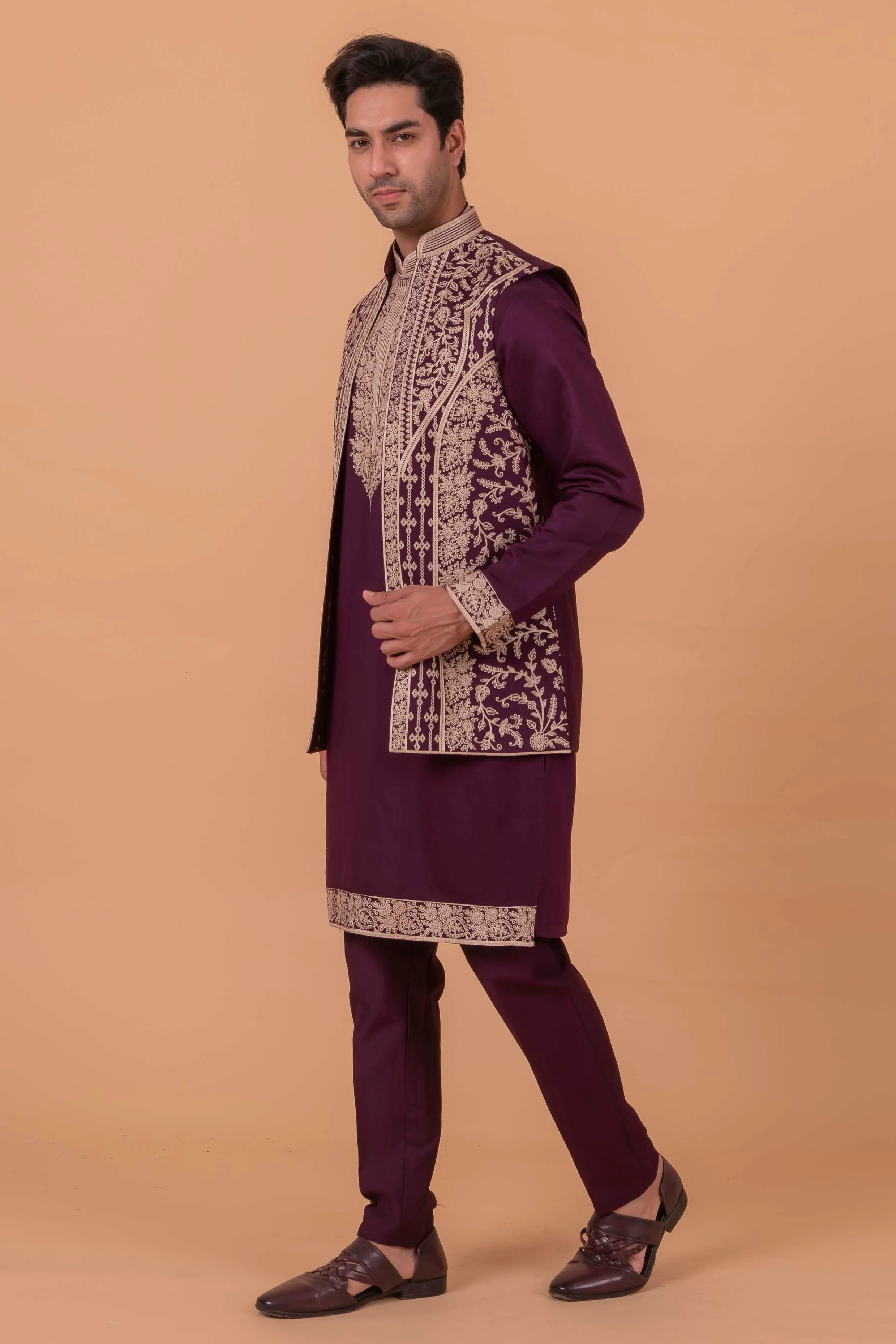 MLS KURTA JAWAHAR SET