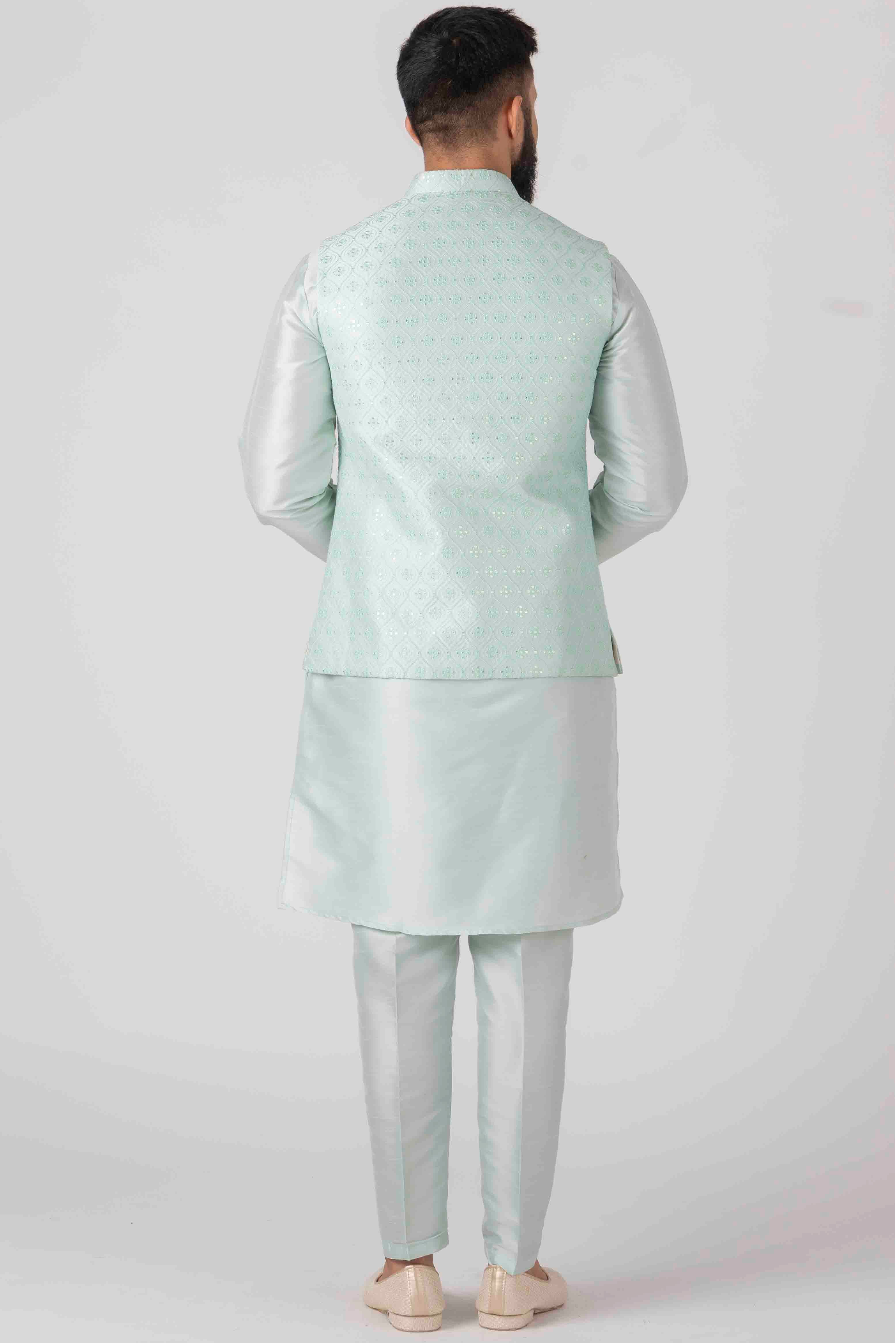 MLS KURTA JAWAHAR SET