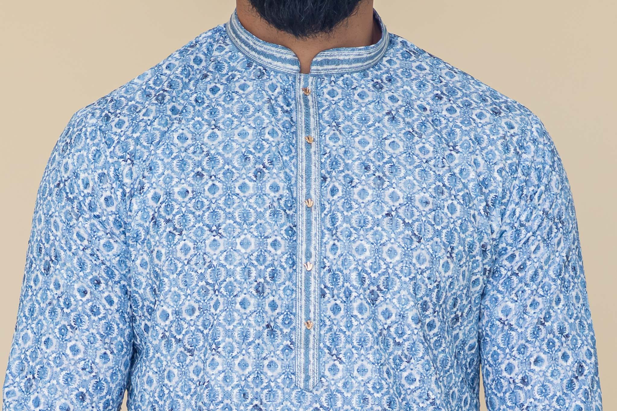 MLS PRINTED KURTA PAJAMA