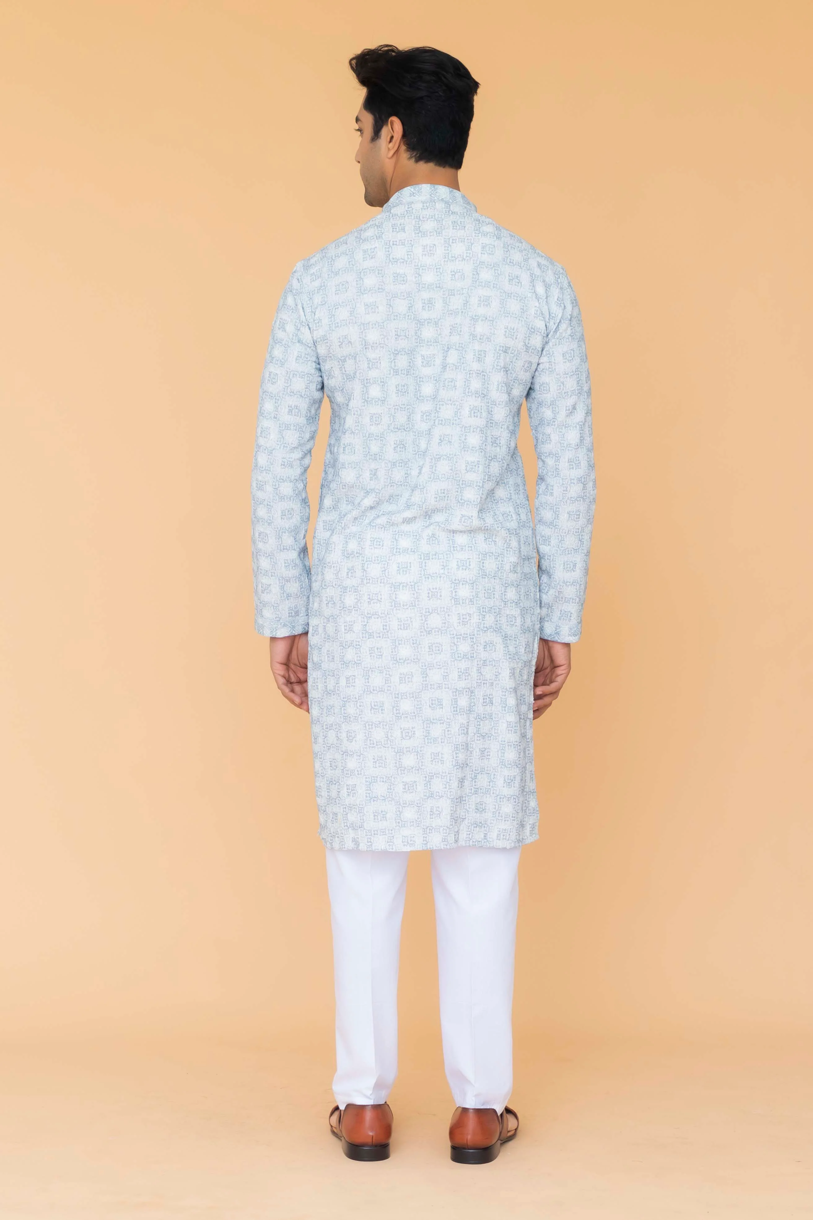 MLS PRINTED KURTA PAJAMA