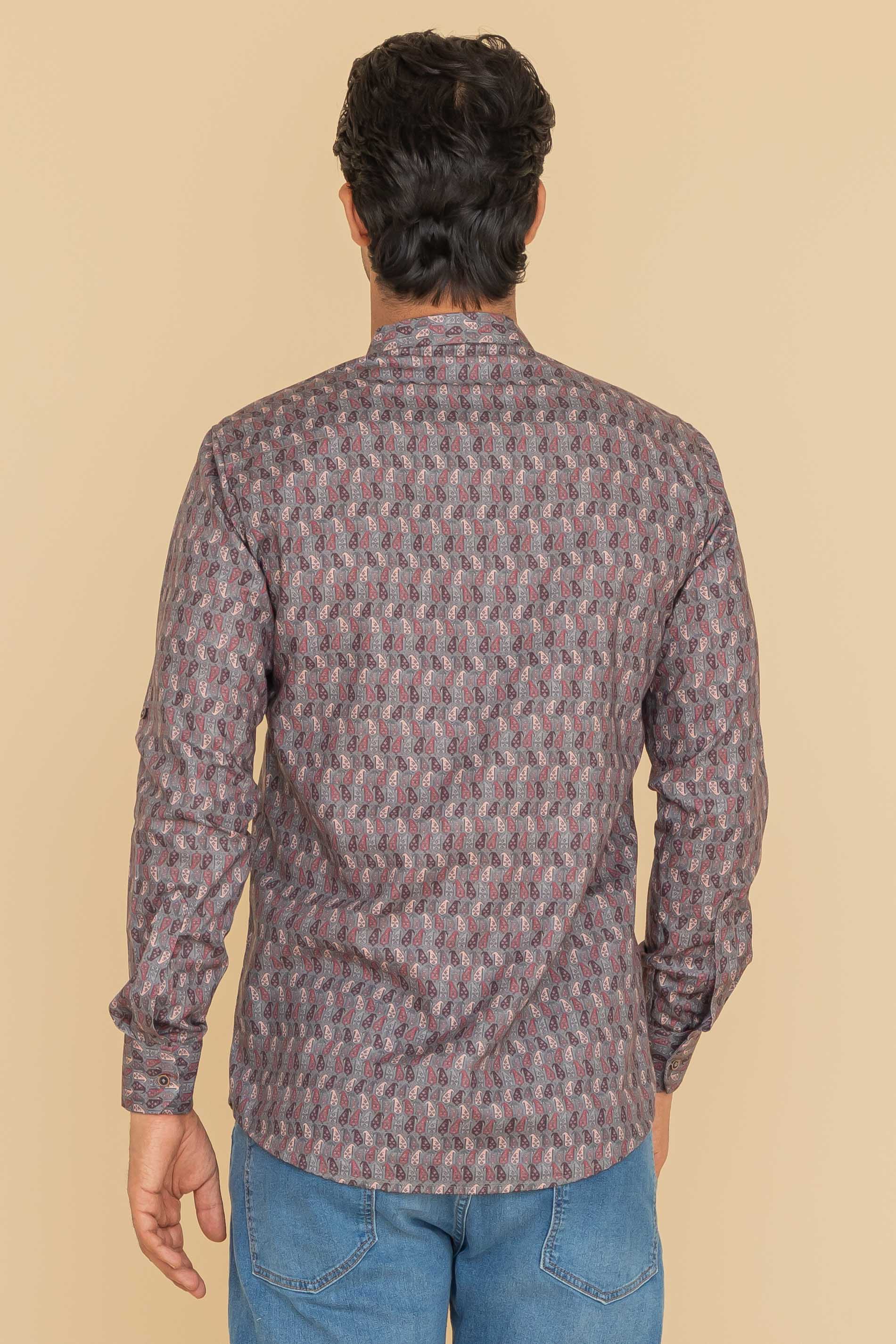 MLS SHORT KURTA FULL SLEEVES