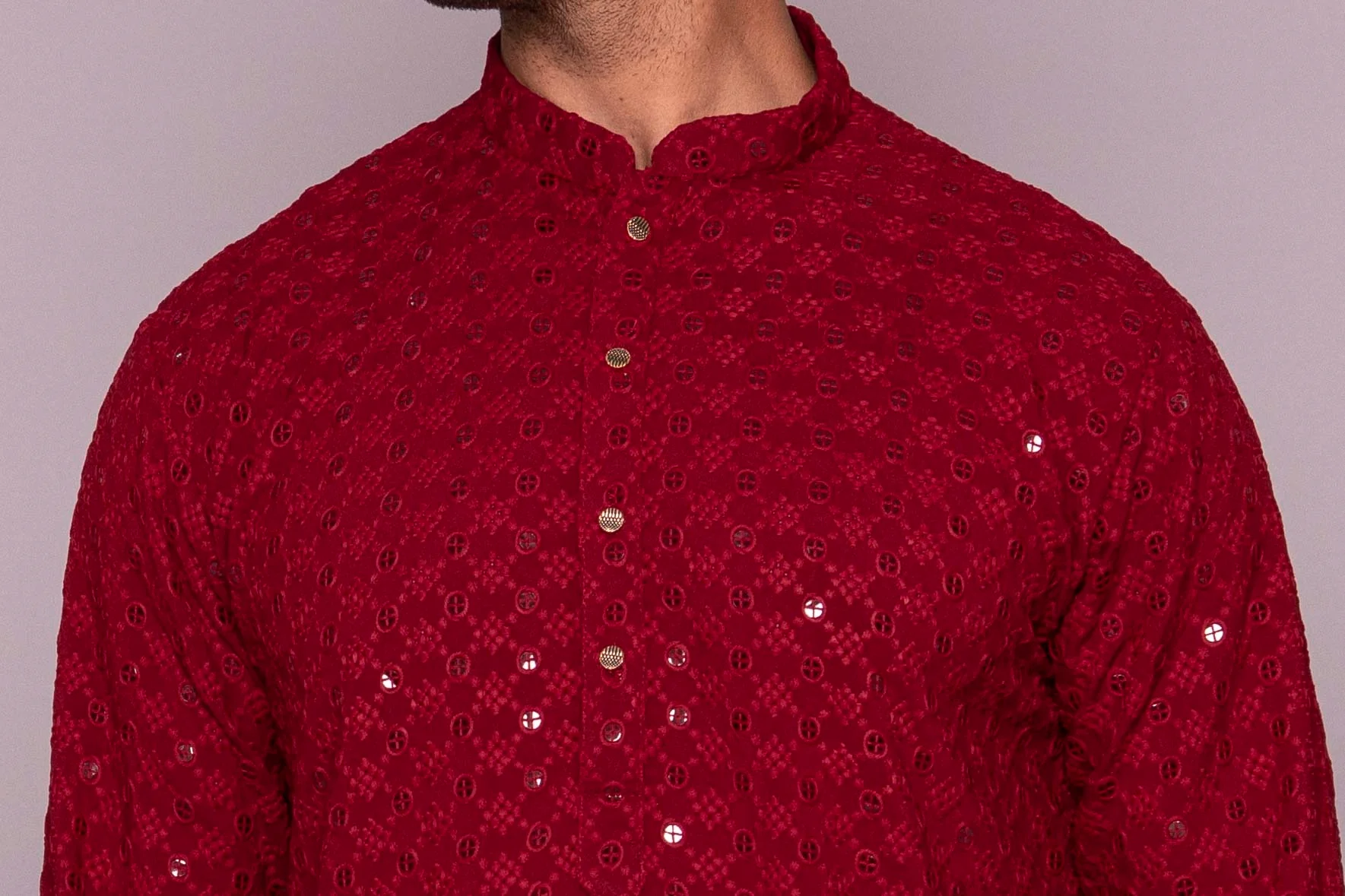 MLS CHIKANKARI KURTA PAJAMA