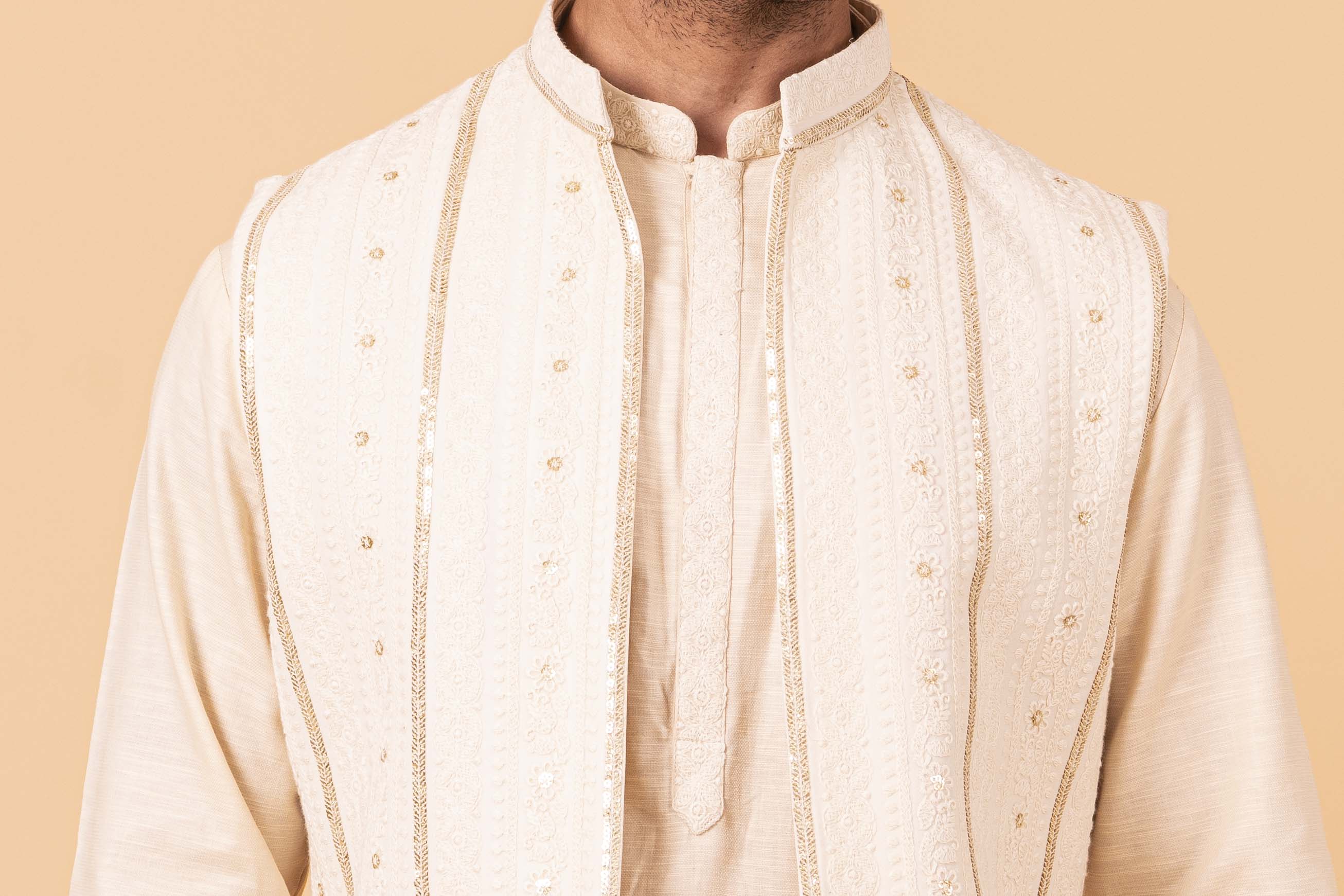 MLS KURTA JAWAHAR SET