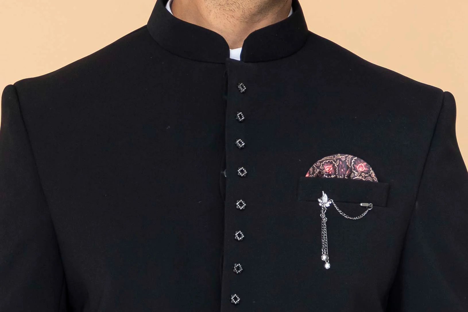 MLS PLAIN JODHPURI SUIT 2PC