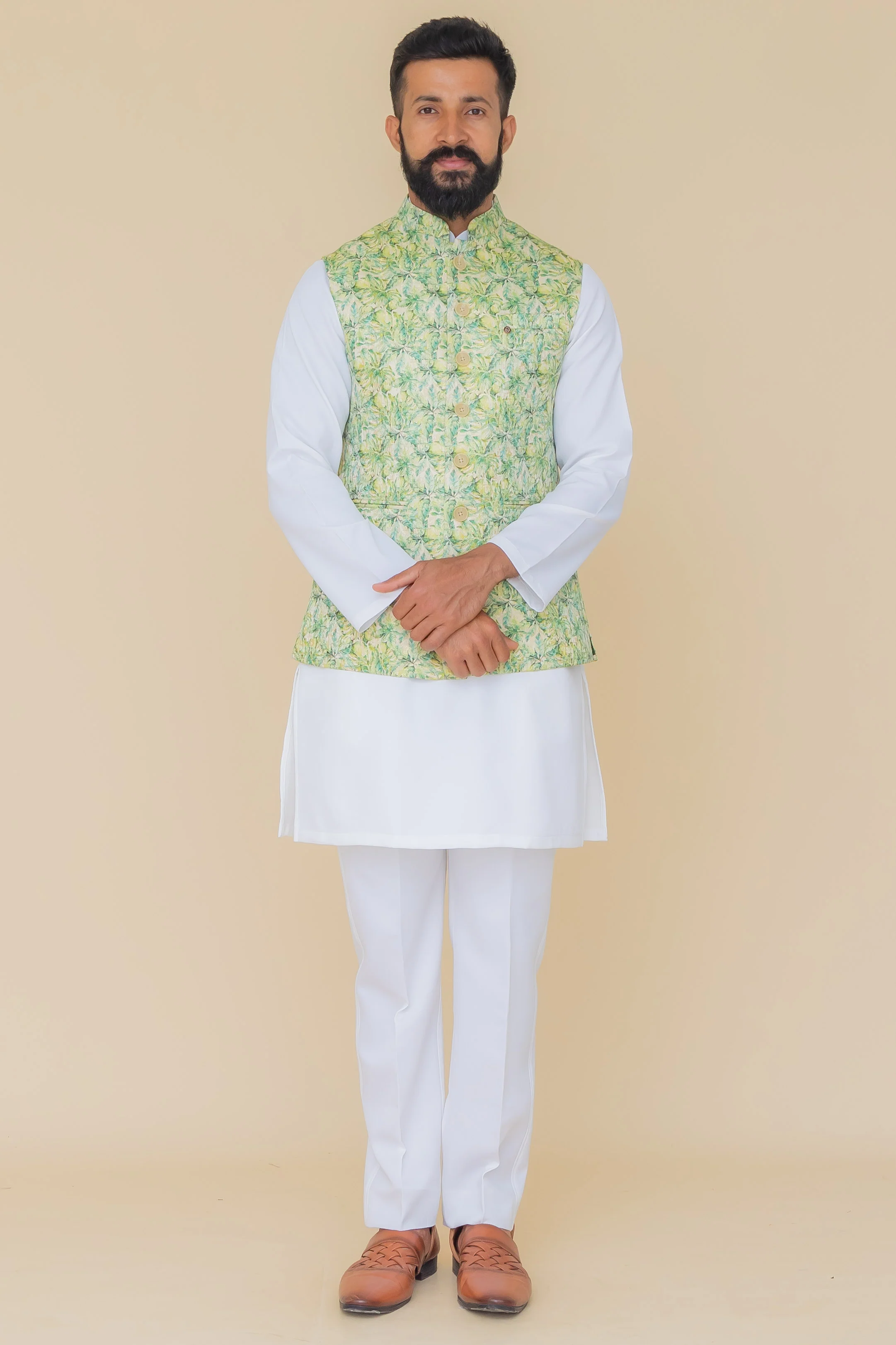 MLS PRINTED JAWAHAR JACKET