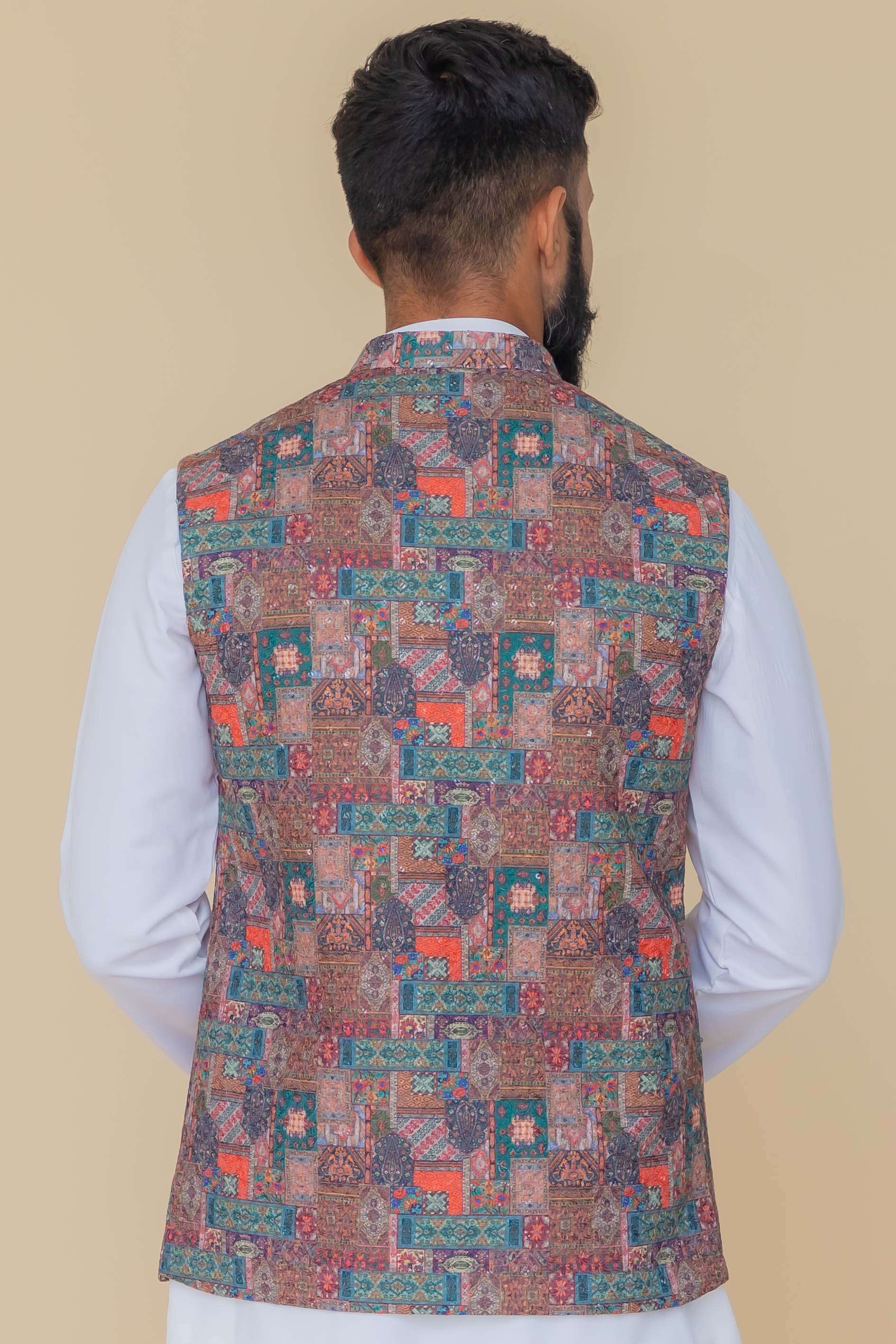 MLS EMBROIDERED JAWAHAR JACKET