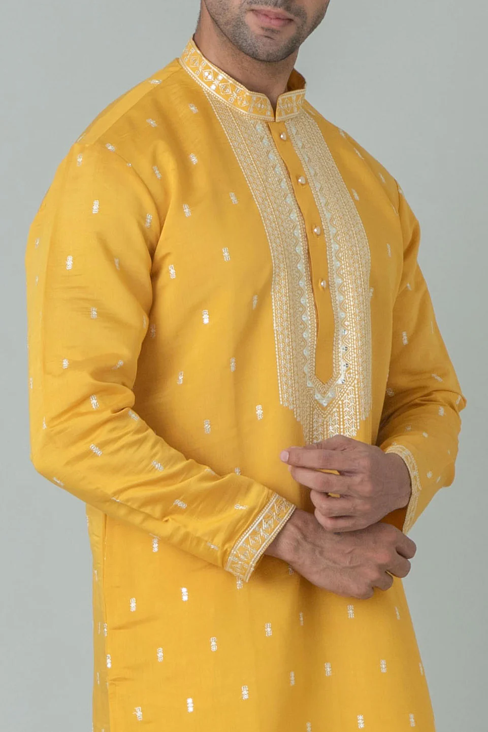 MLS KURTA PAJAMA WITH STOLE