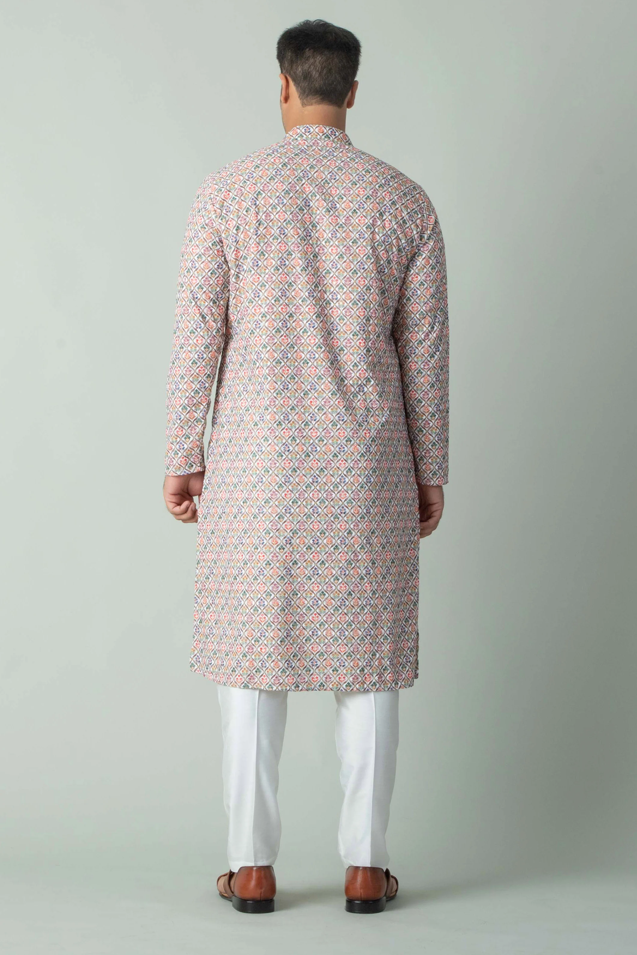 MLS PRINTED KURTA PAJAMA
