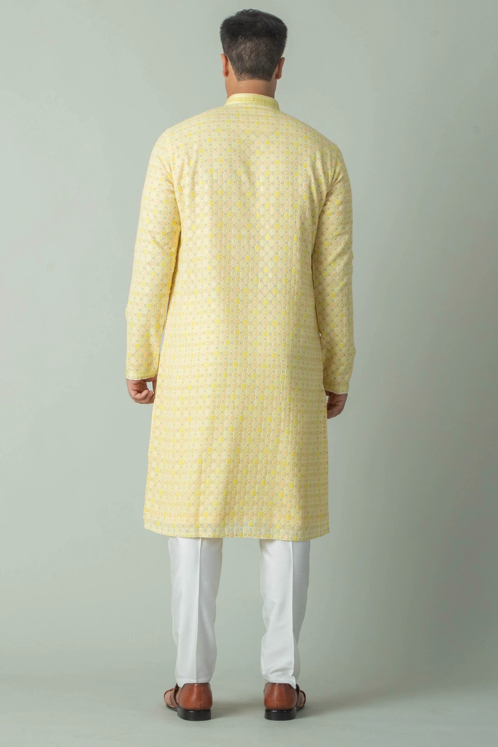 MLS PRINTED KURTA PAJAMA