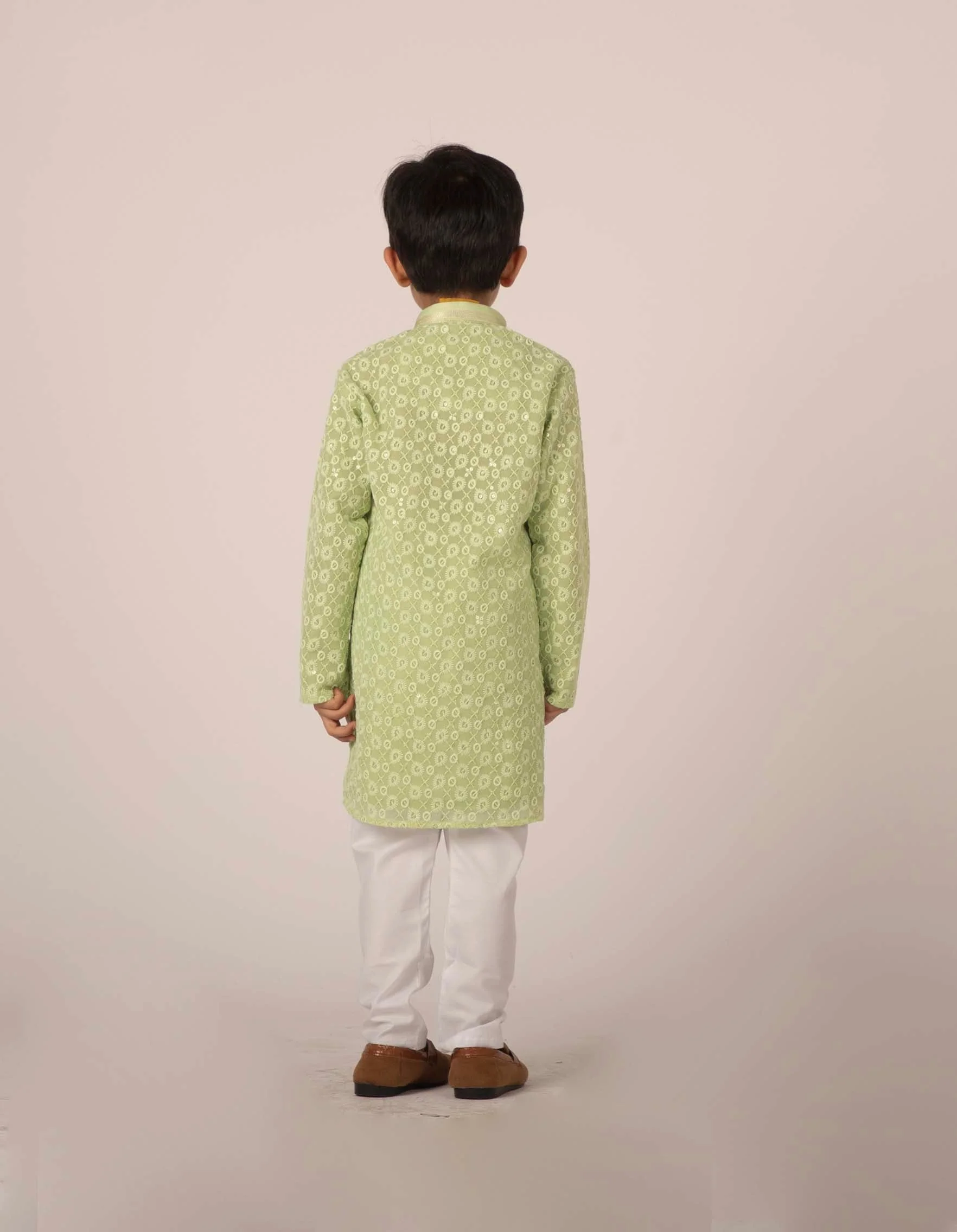 MLS KIDS KURTA PAJAMA CHIKEN