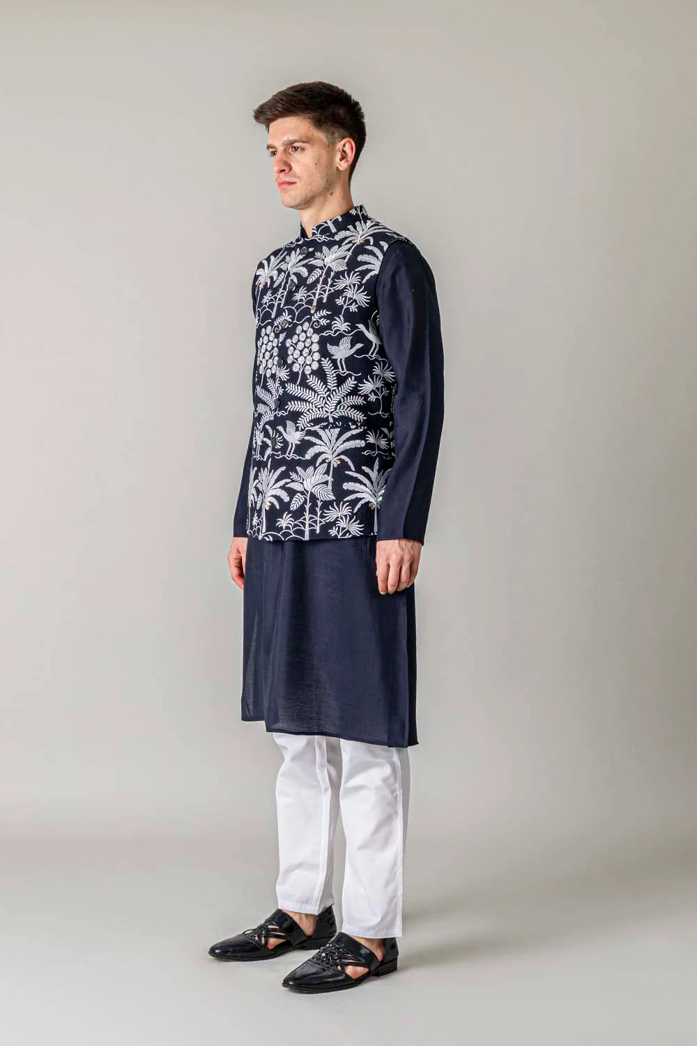 MLS KURTA JAWAHAR SET