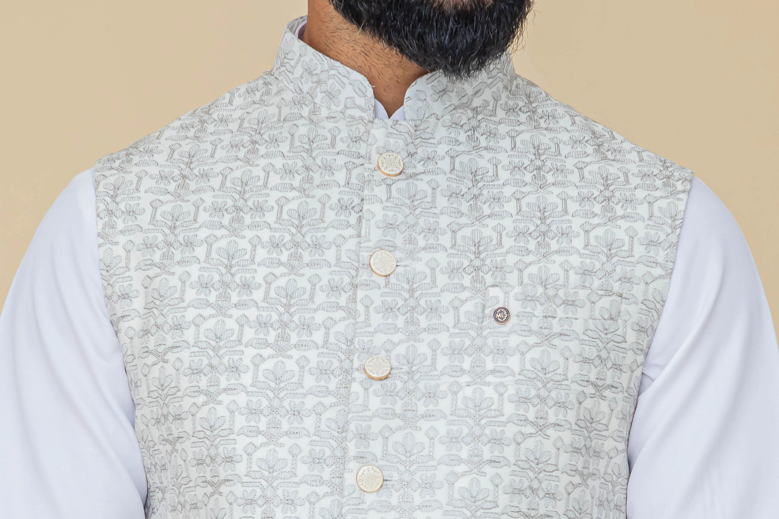 MLS EMBROIDERED JAWAHAR JACKET