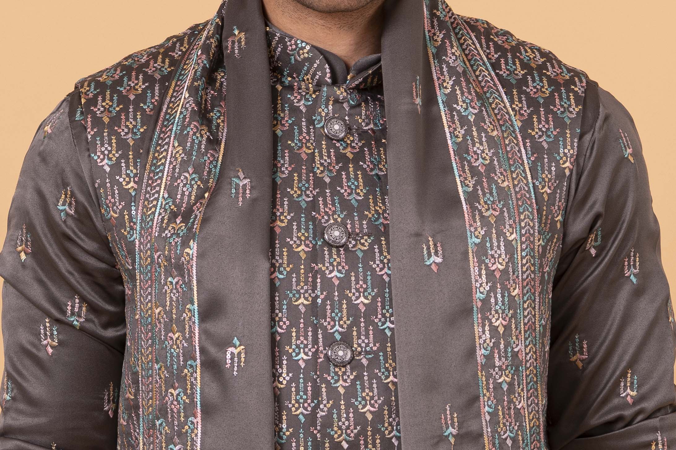 MLS KURTA JAWAHAR SET