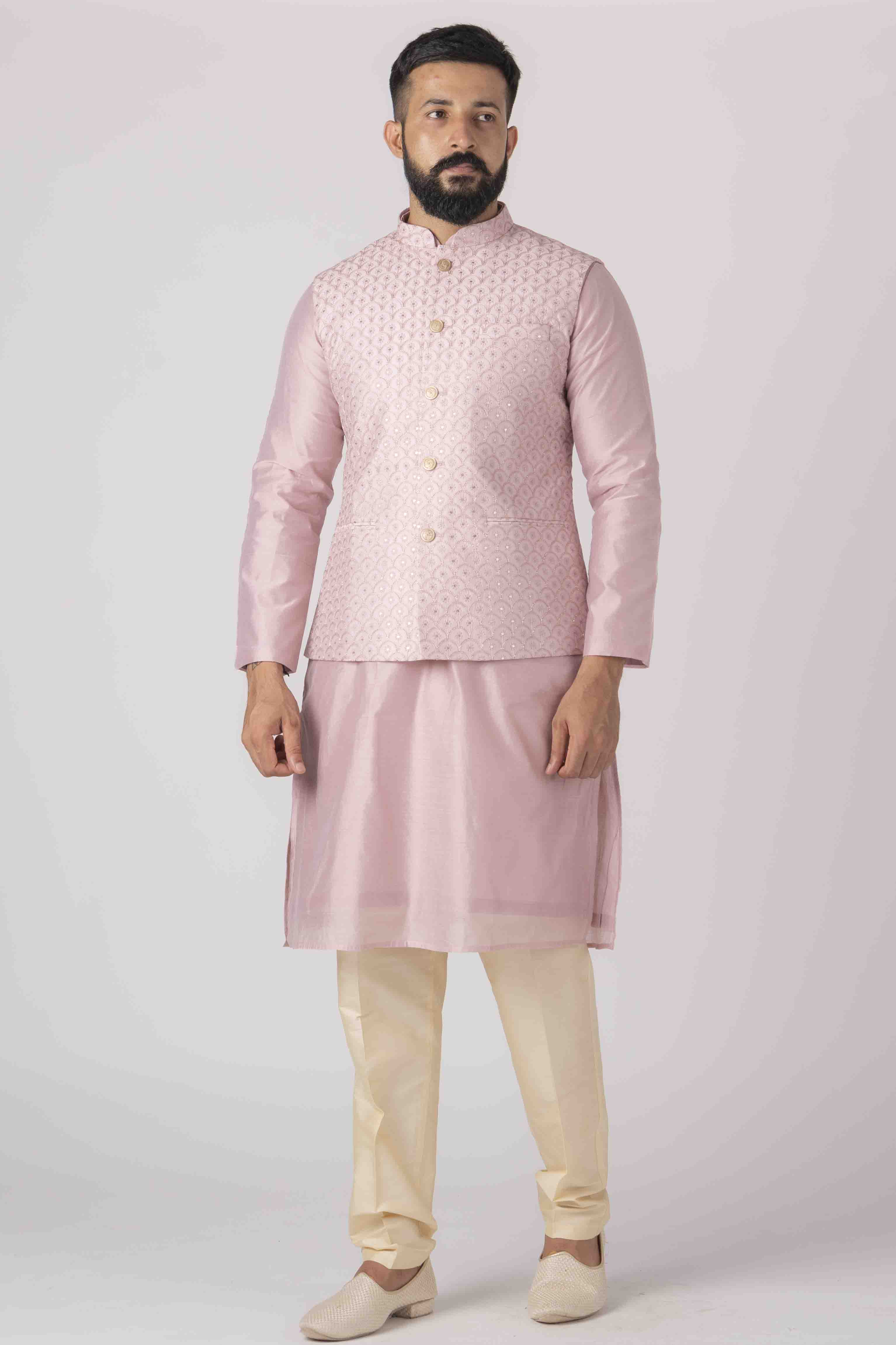 MLS KURTA JAWAHAR SET