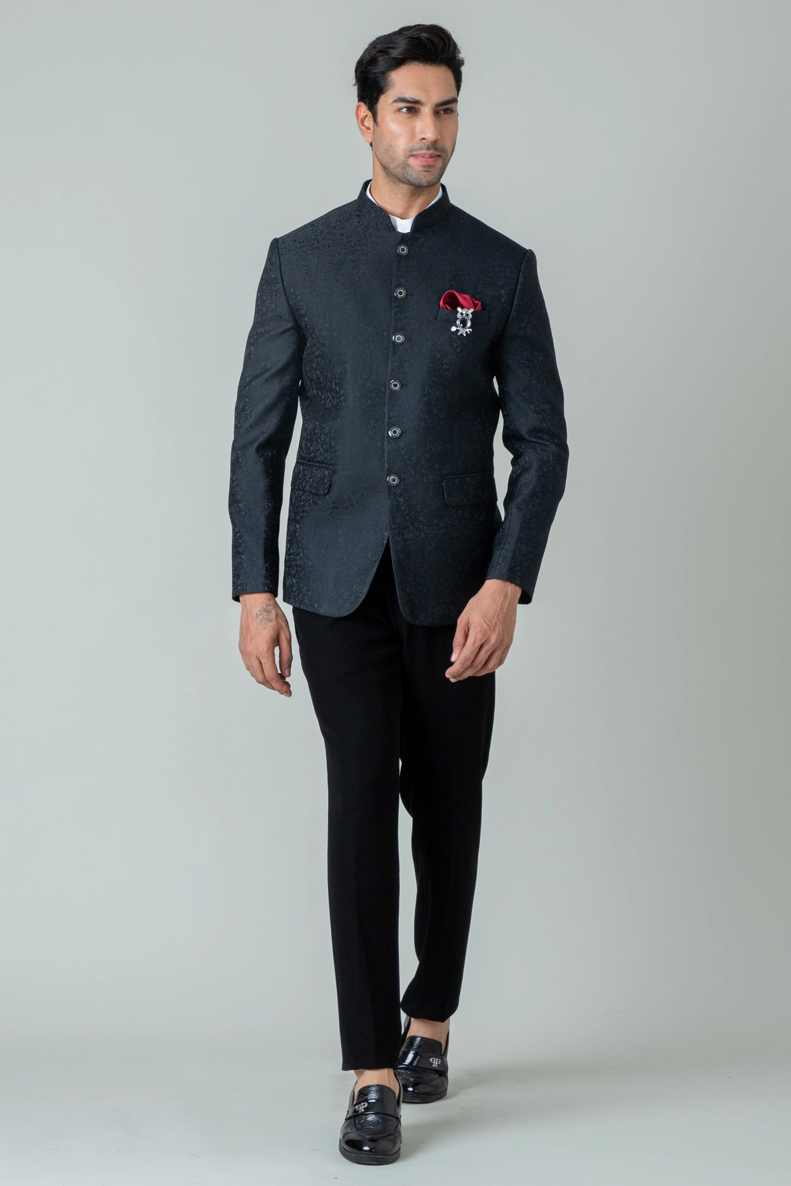 MLS PRINTED JODHPURI SUIT