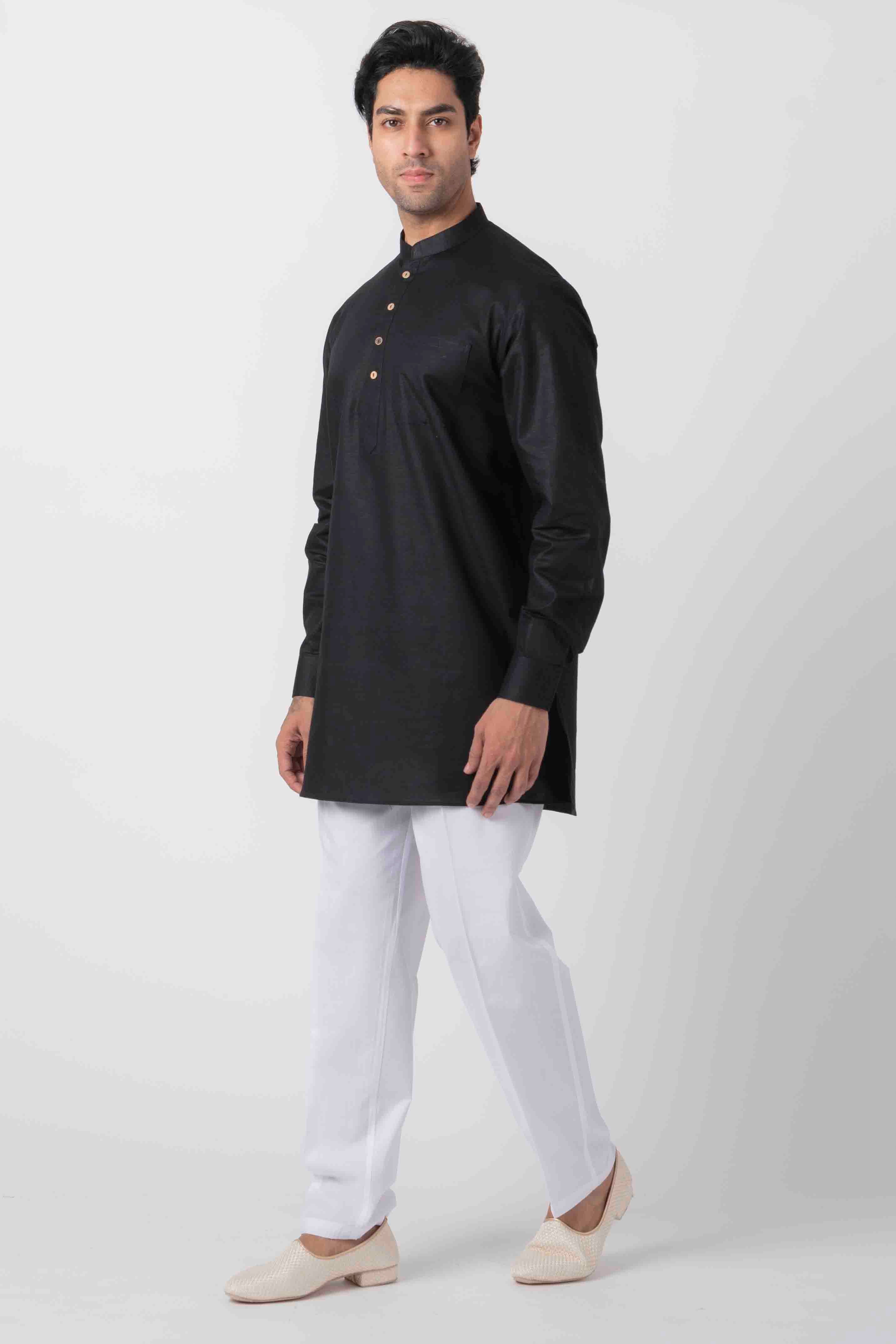 MLS COTTON KURTA ( MID LENGTH)