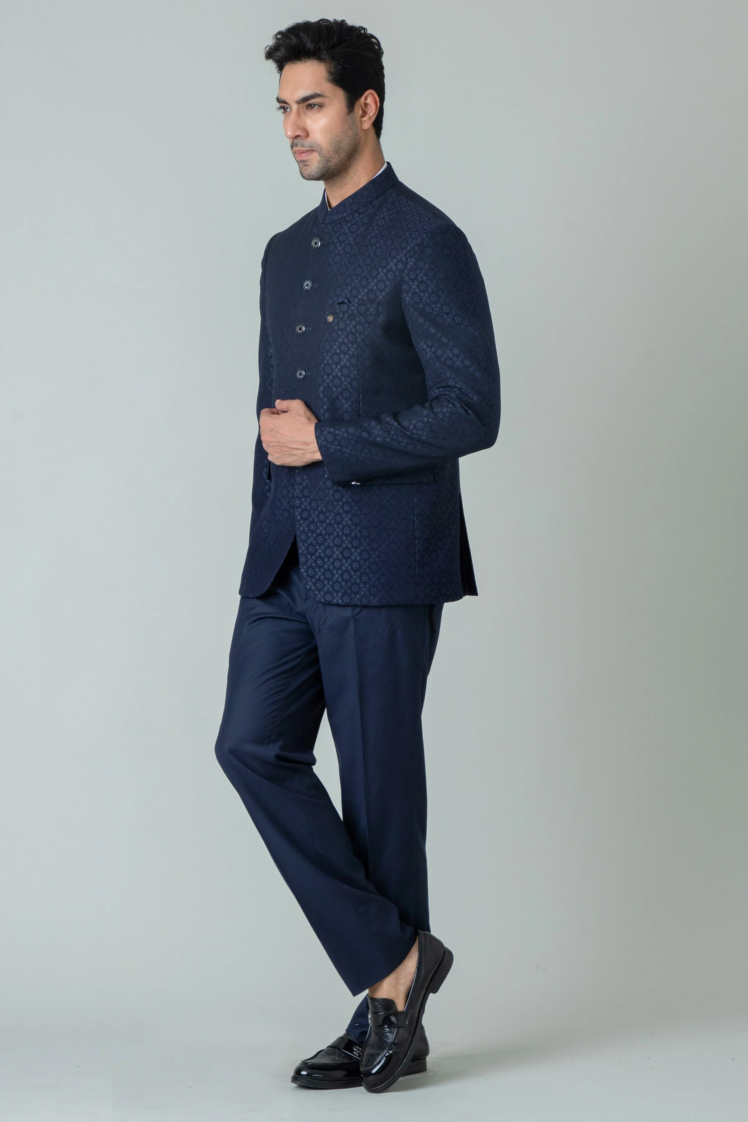 MLS PRINTED JODHPURI SUIT
