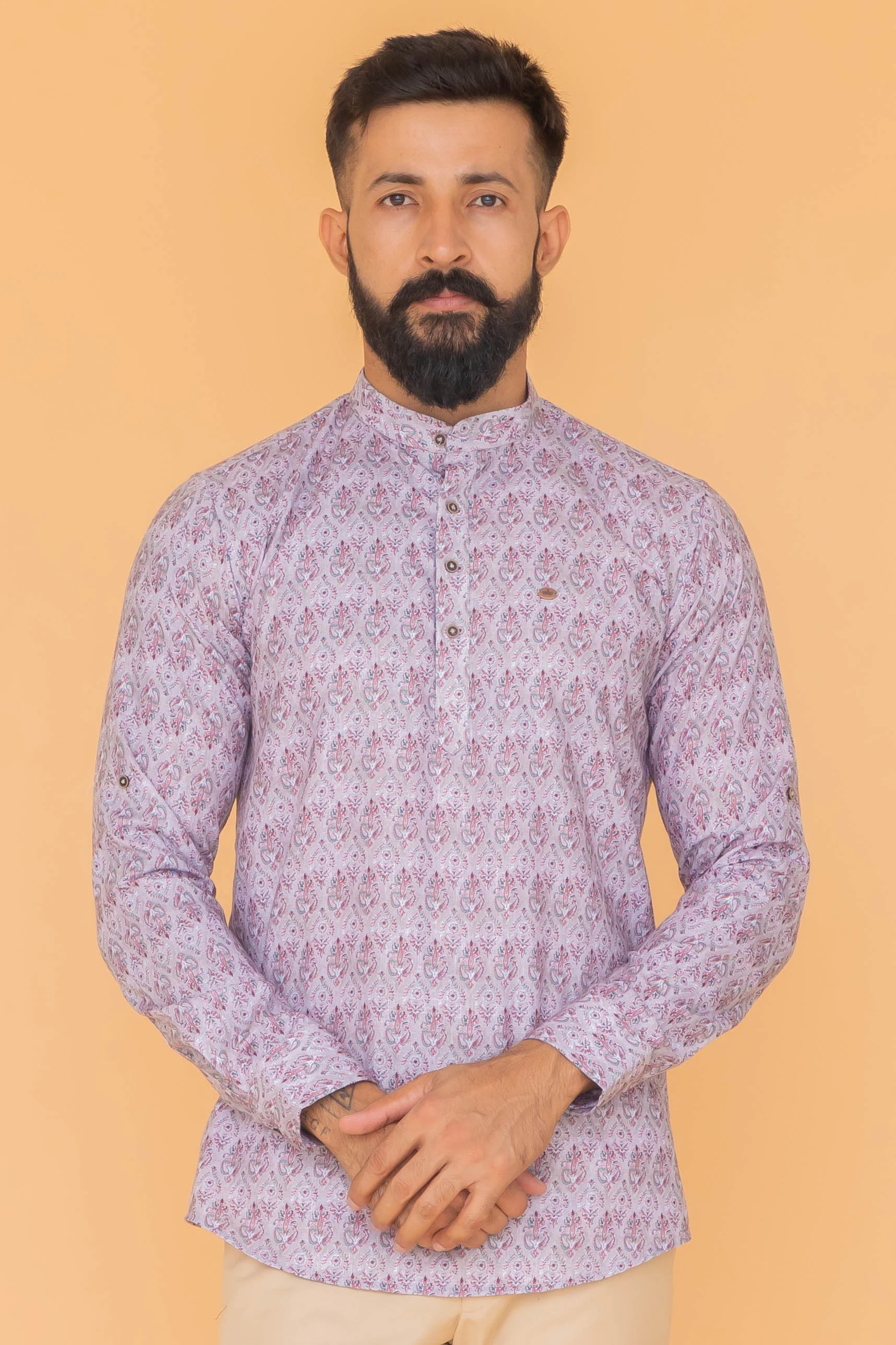MLS SHORT KURTA FULL SLEEVES