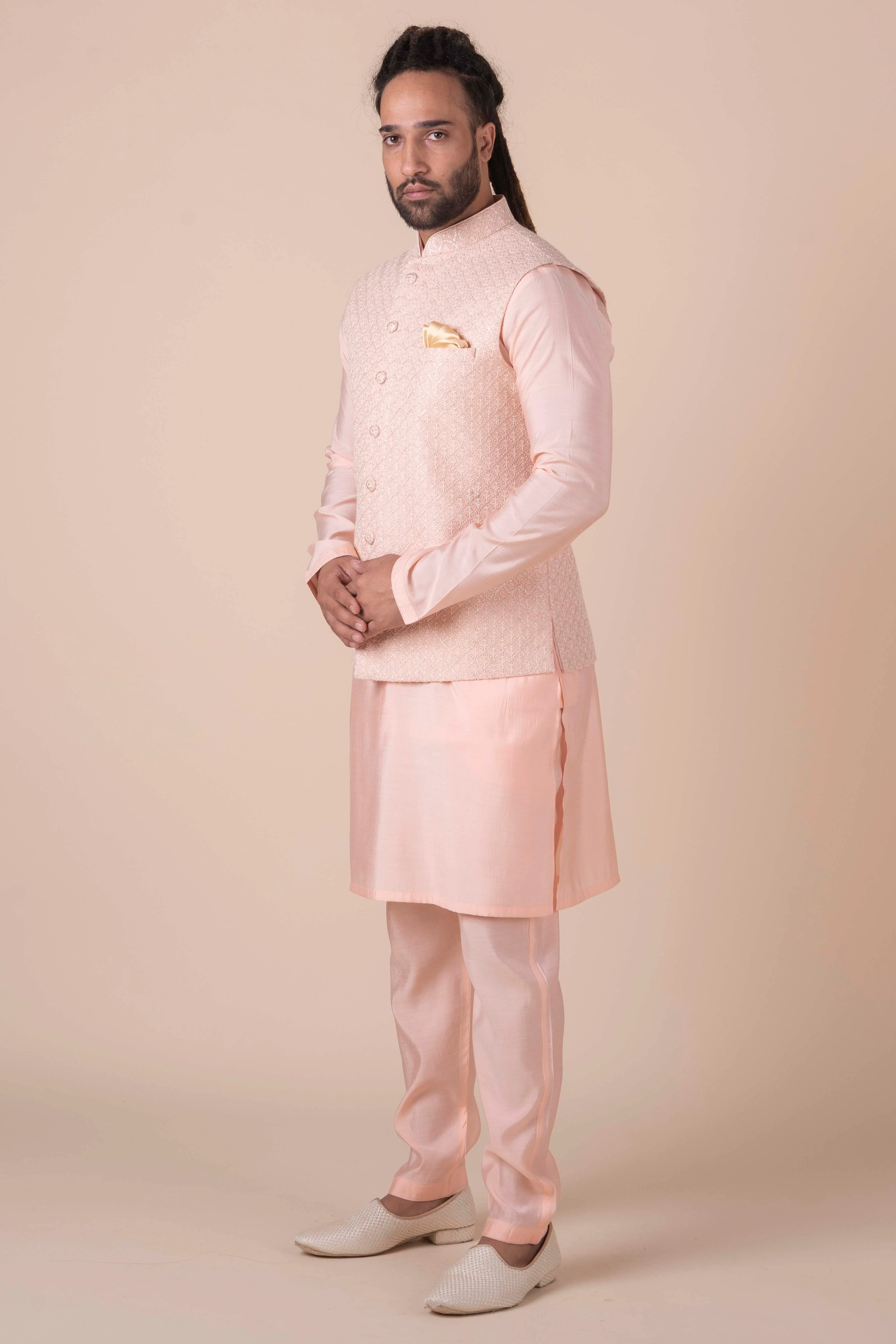 MLS KURTA JAWAHAR SET