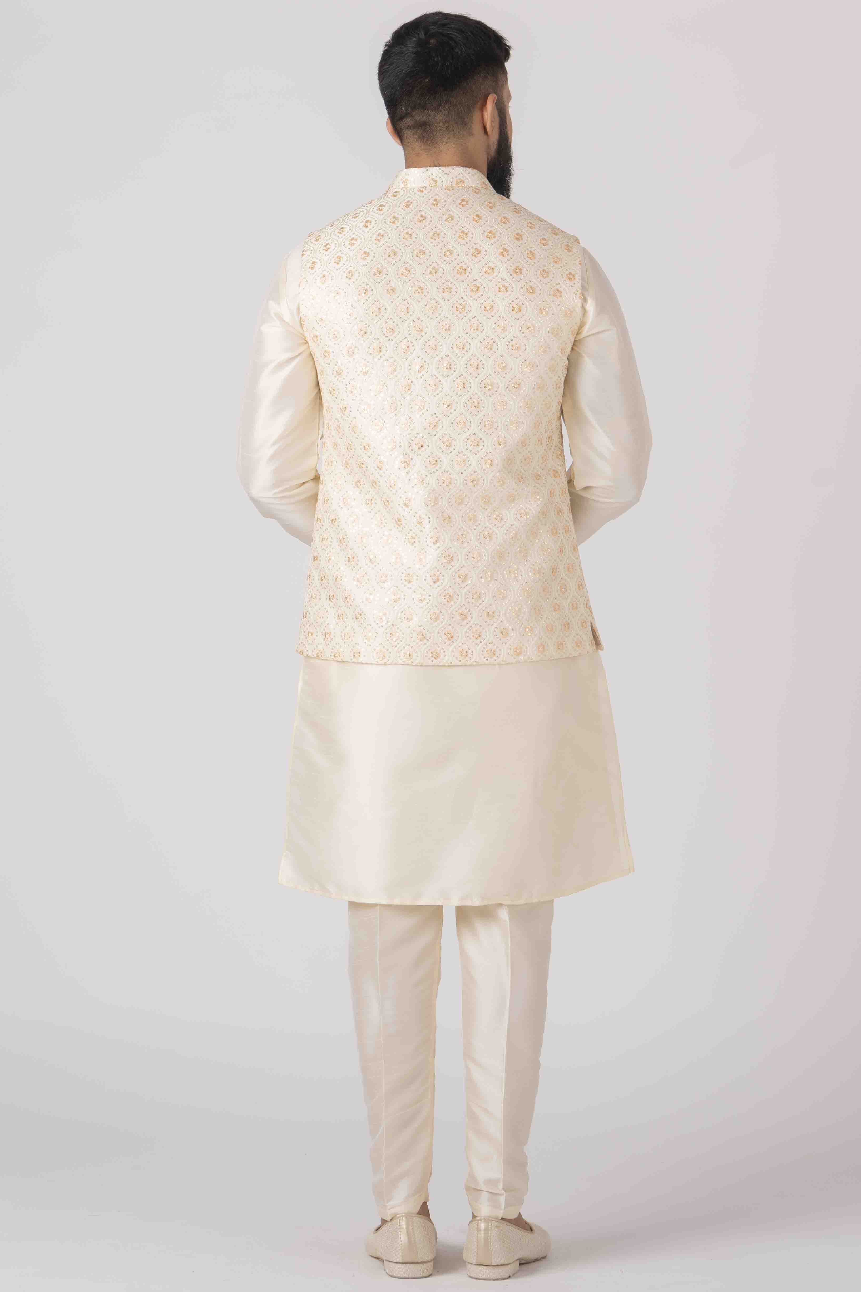 MLS KURTA JAWAHAR SET
