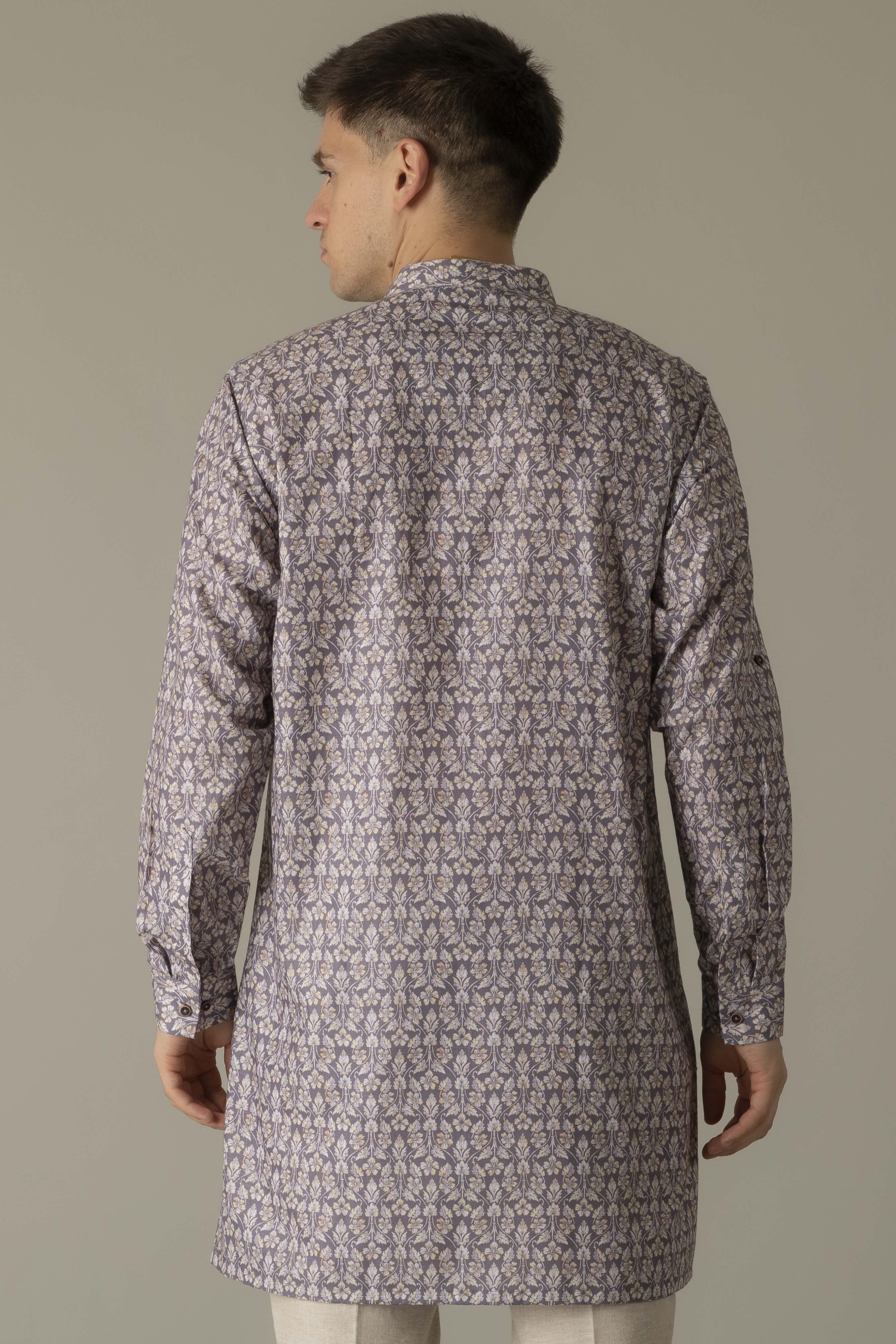 MLS COTTON KURTA (MID LENGTH)