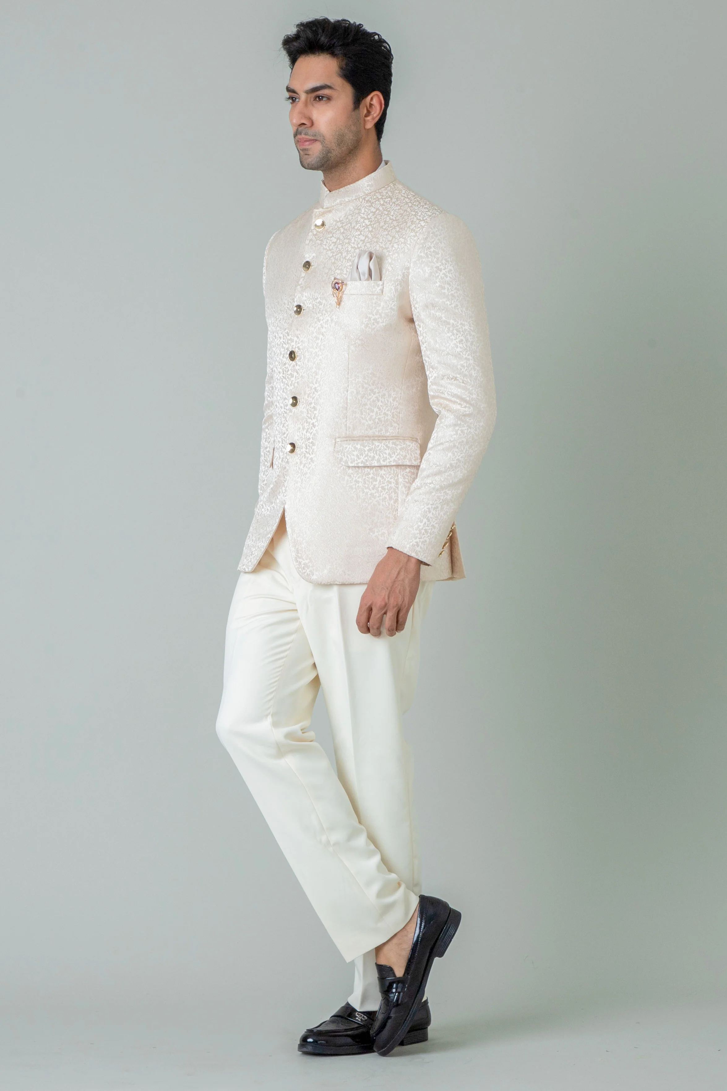 MLS PRINTED JODHPURI SUIT