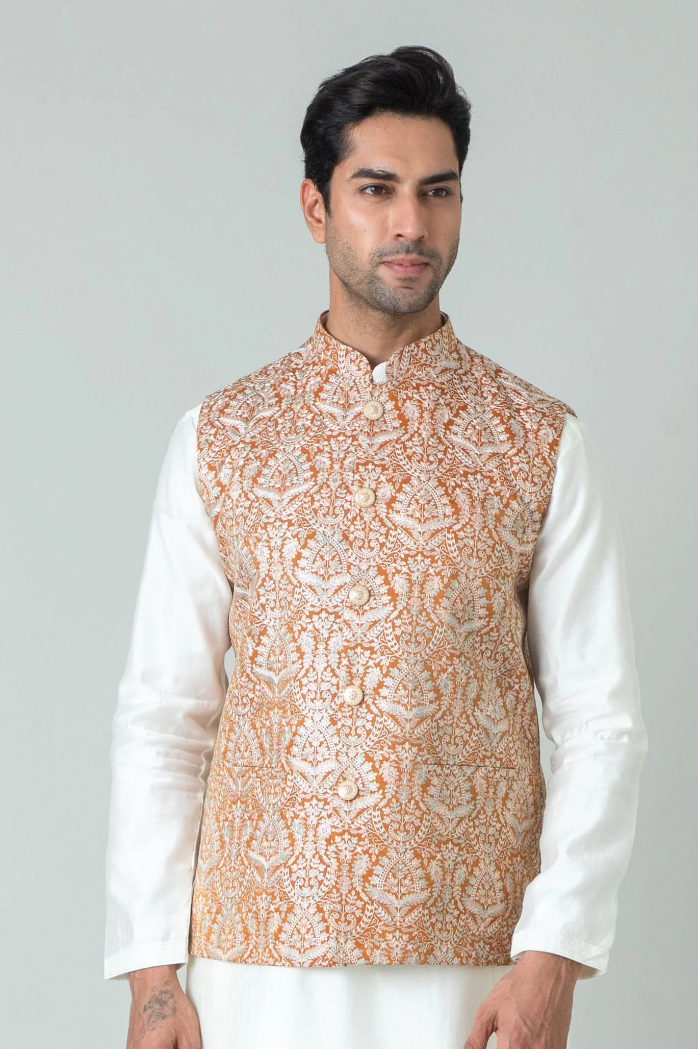 MLS EMBROIDERED JAWAHAR JACKET