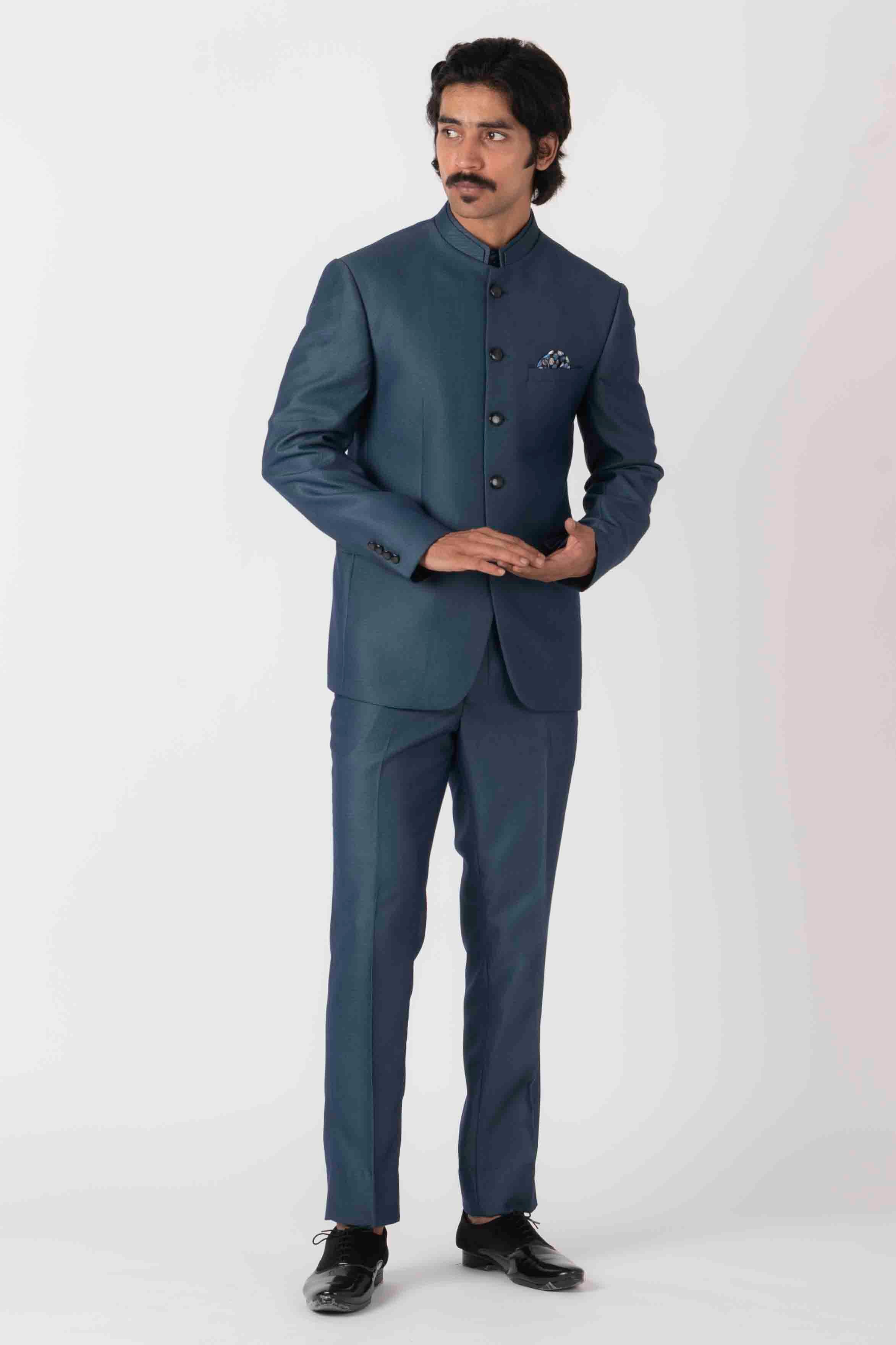 MLS PLAIN JODHPURI SUIT