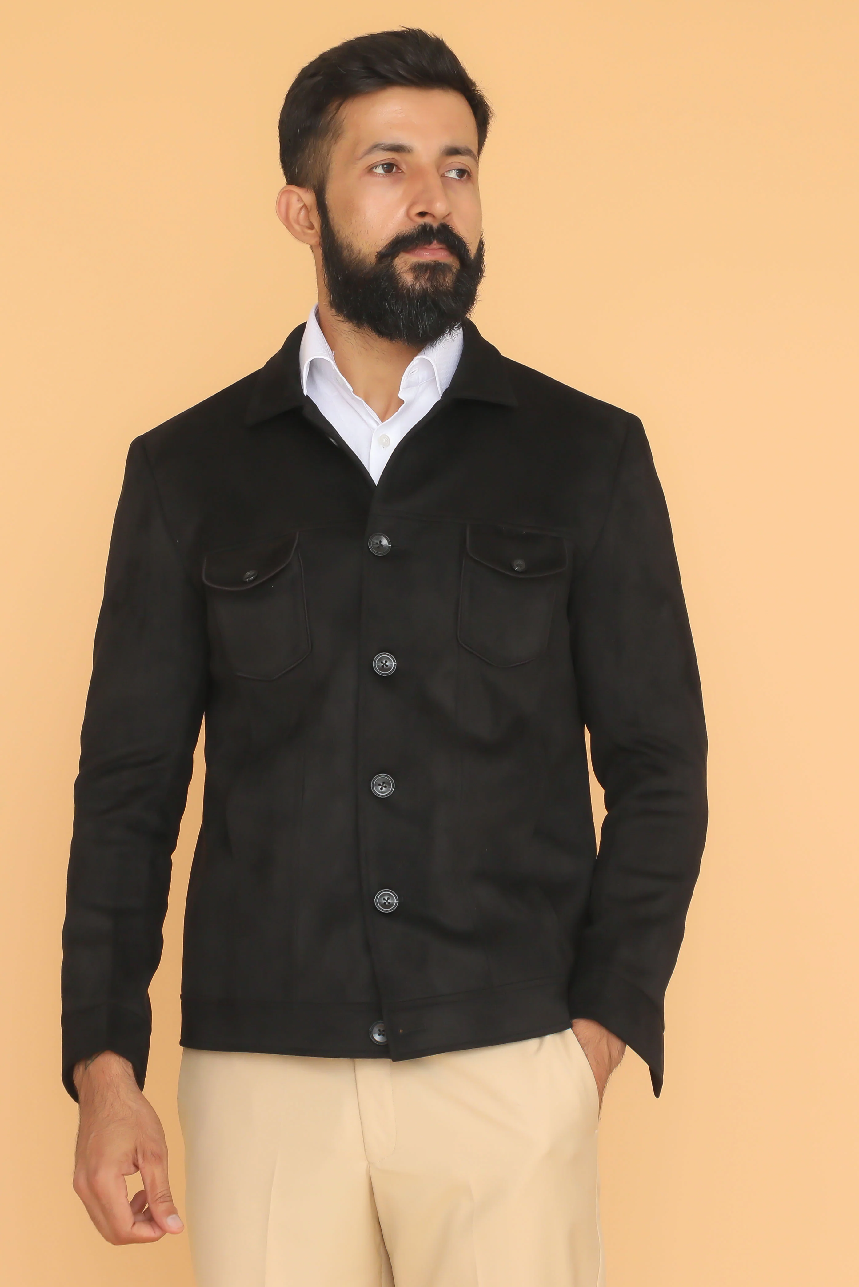 MLS SUEDE JACKET 1PC