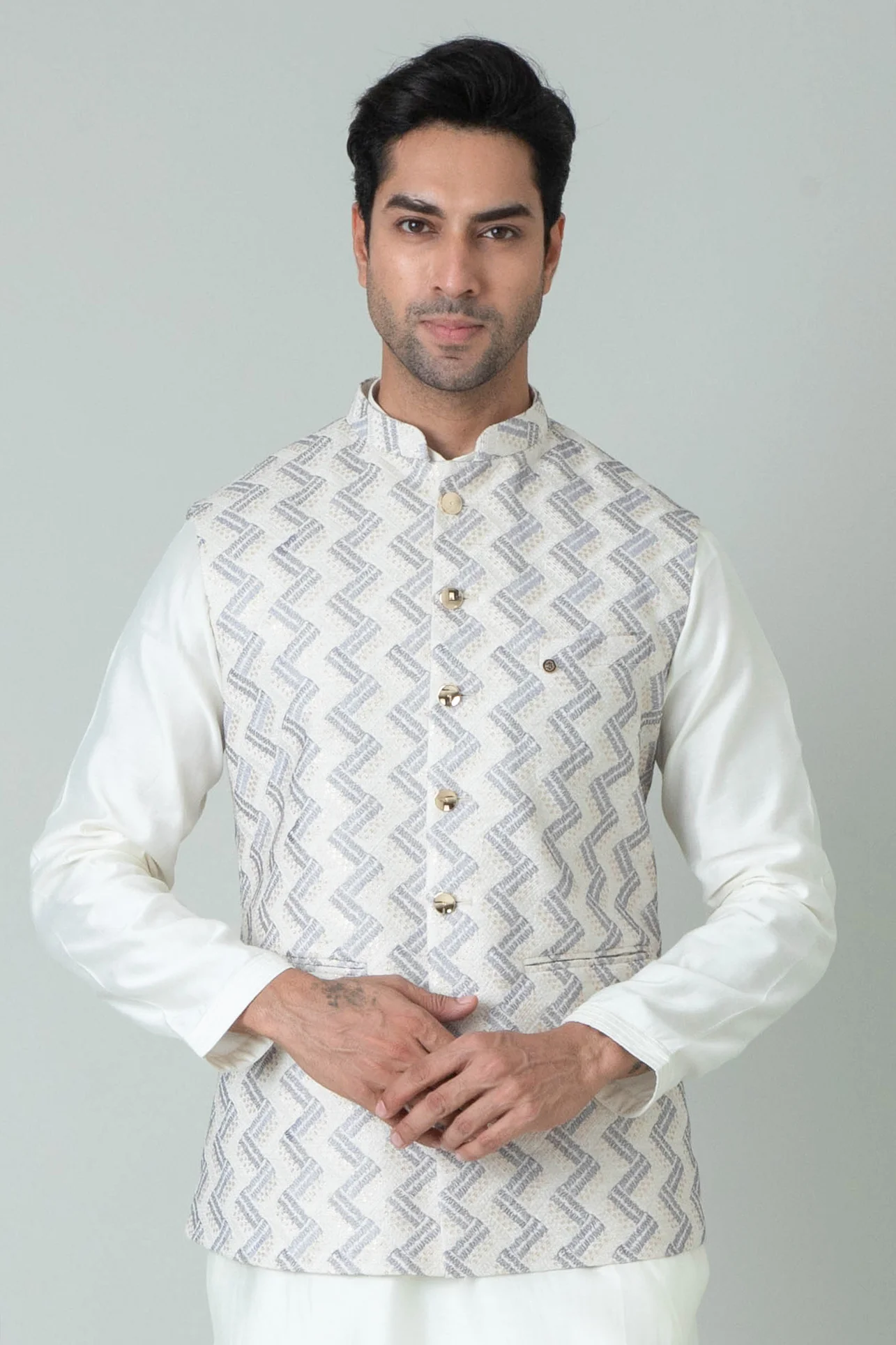 MLS EMBROIDERED JAWAHAR JACKET