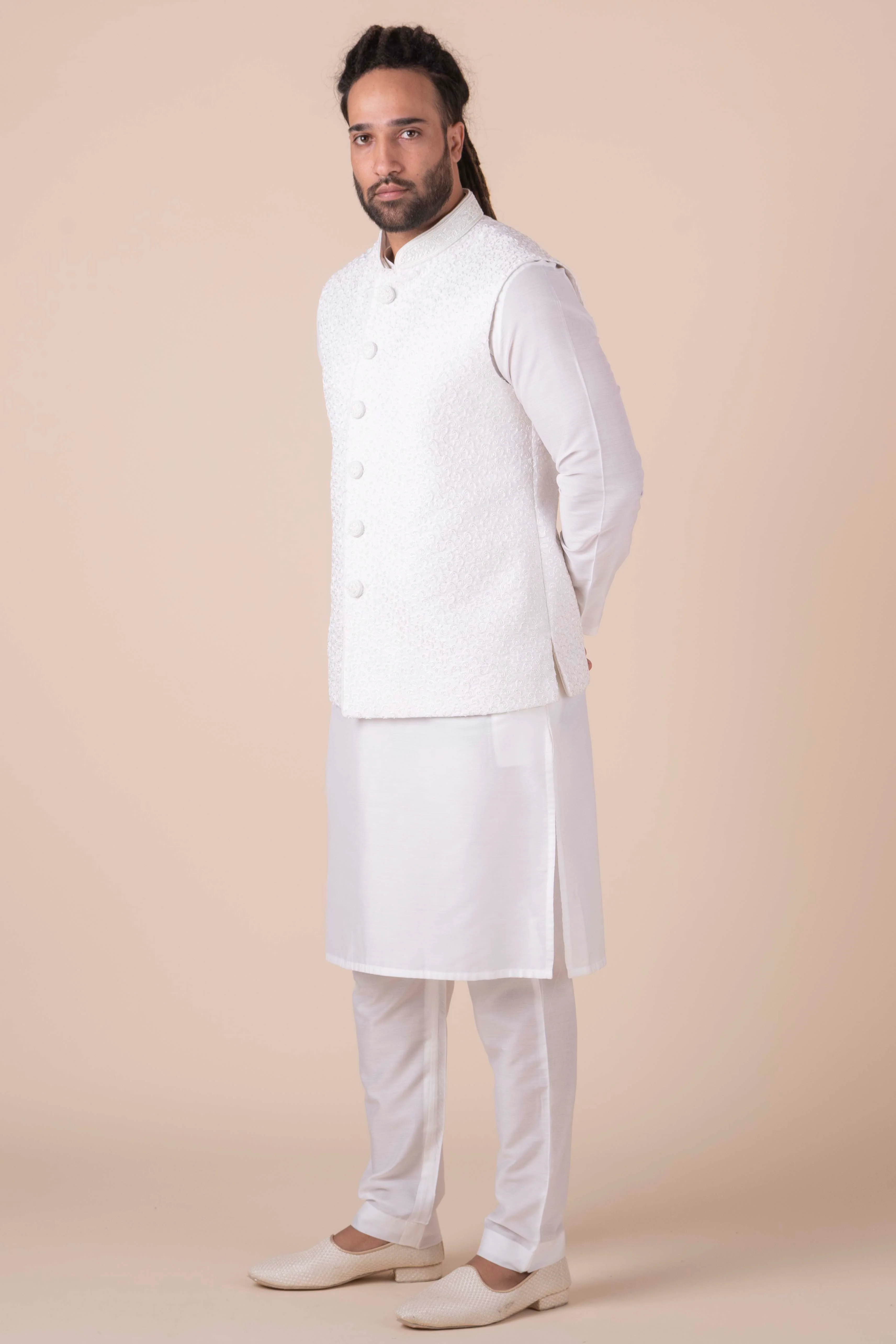 MLS KURTA JAWAHAR SET
