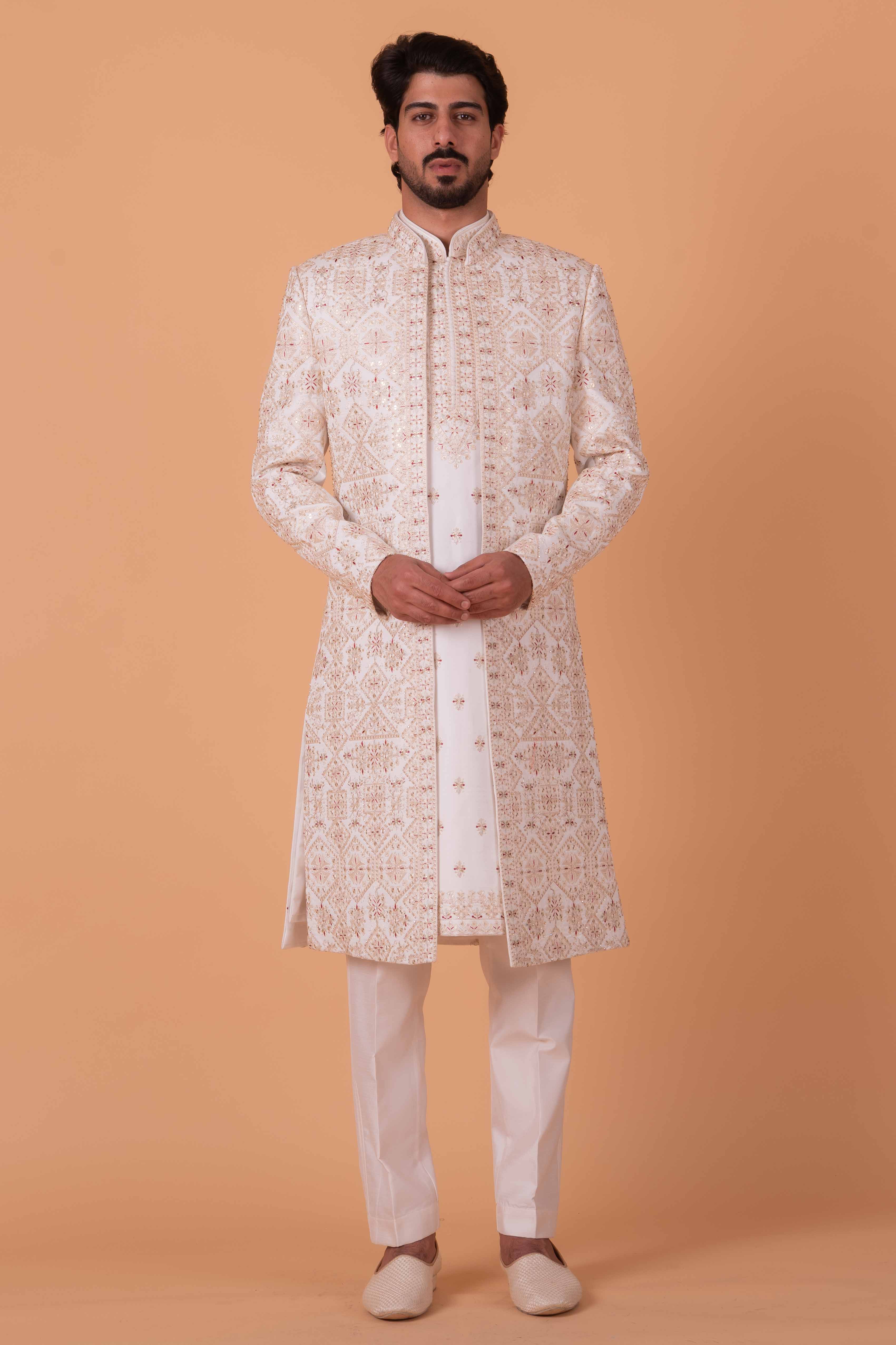 MLS SHERWANI 3PCS