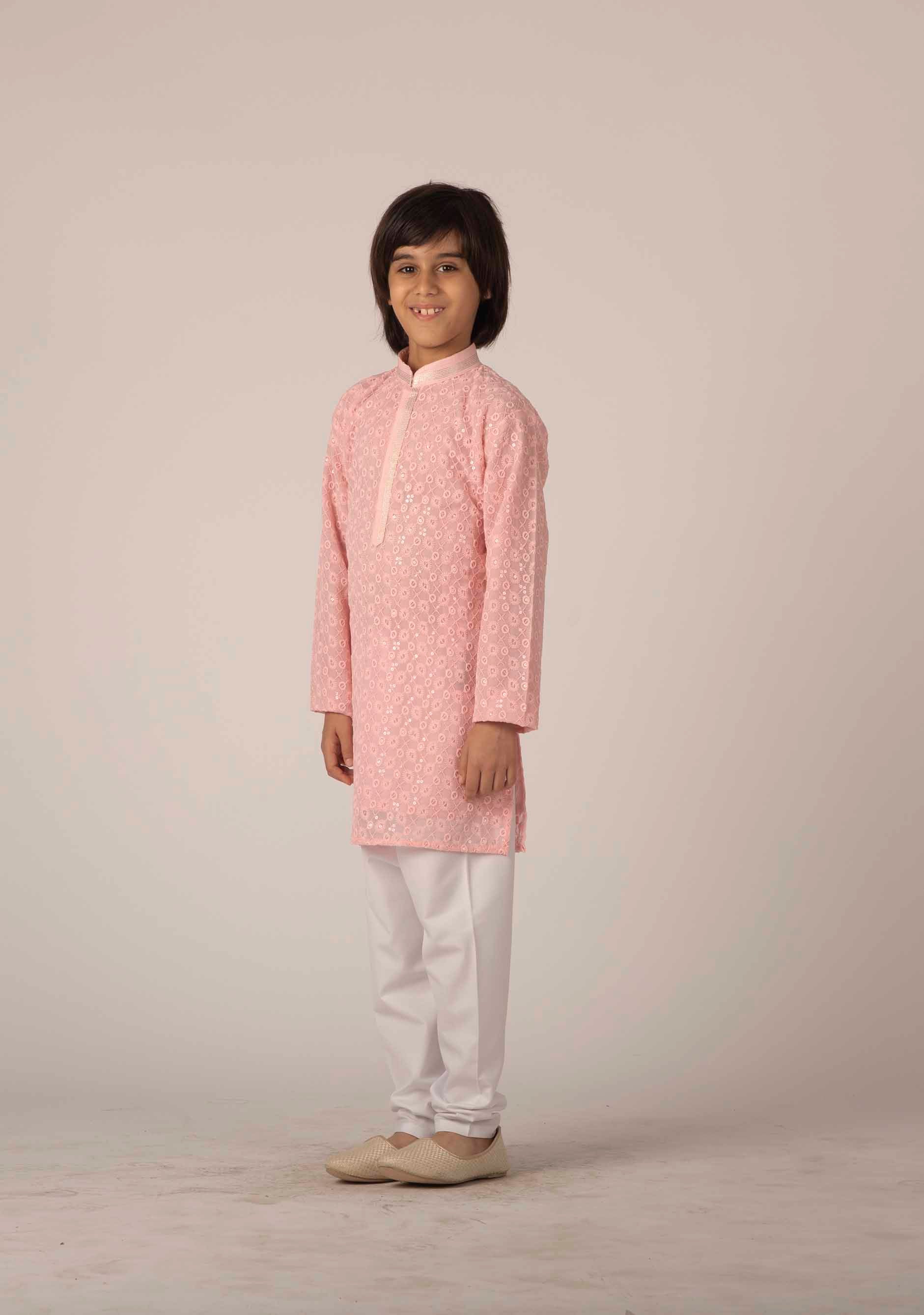 MLS KIDS KURTA PAJAMA CHIKEN