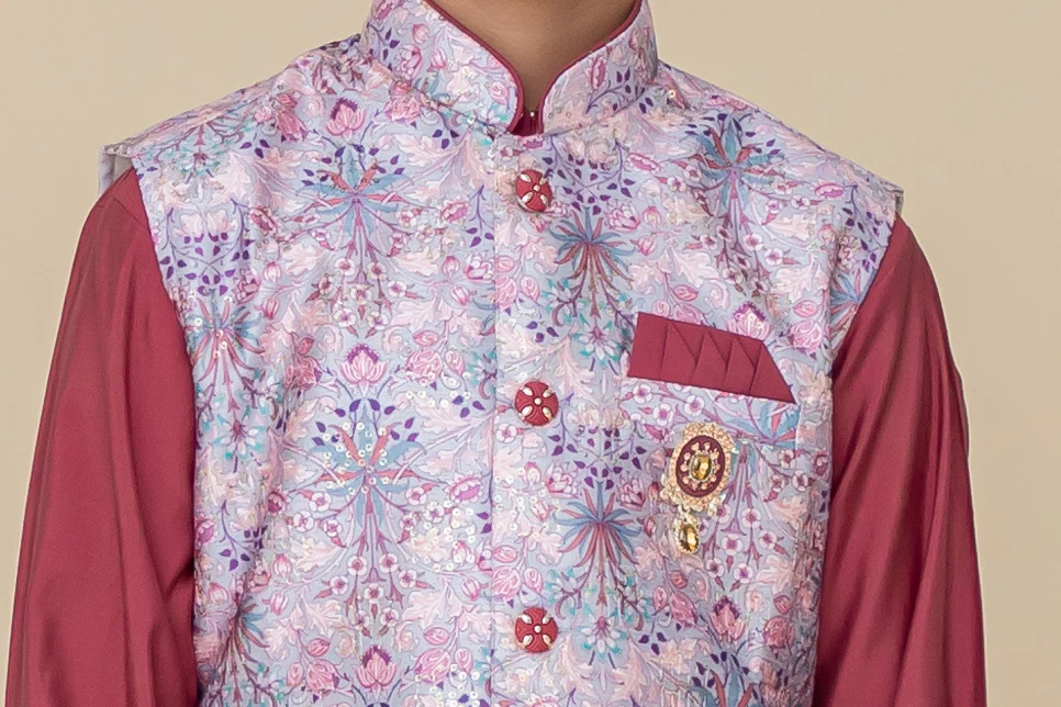 MLS KIDS KURTA JAWAHAR SET