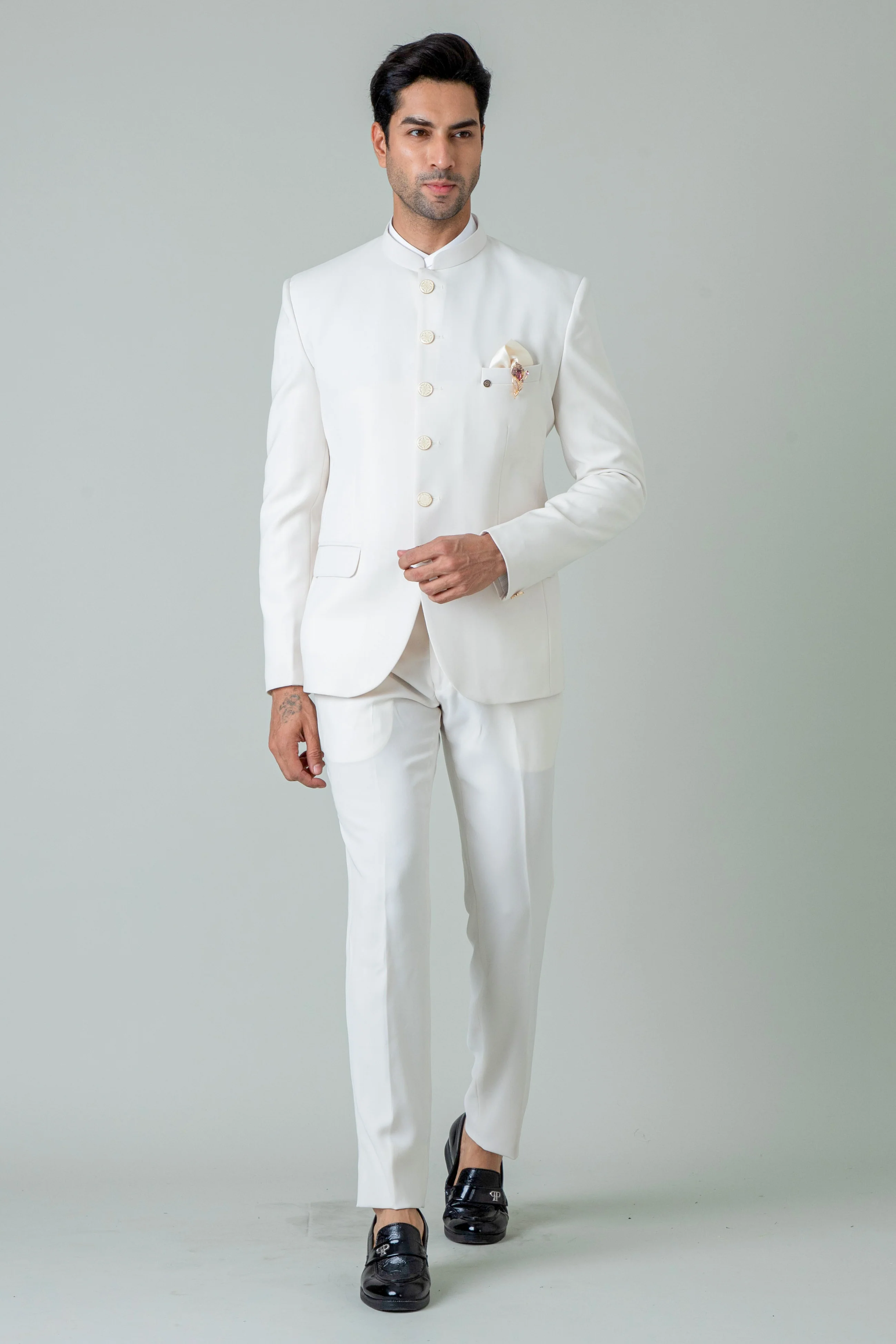 MLS PLAIN JODHPURI SUIT