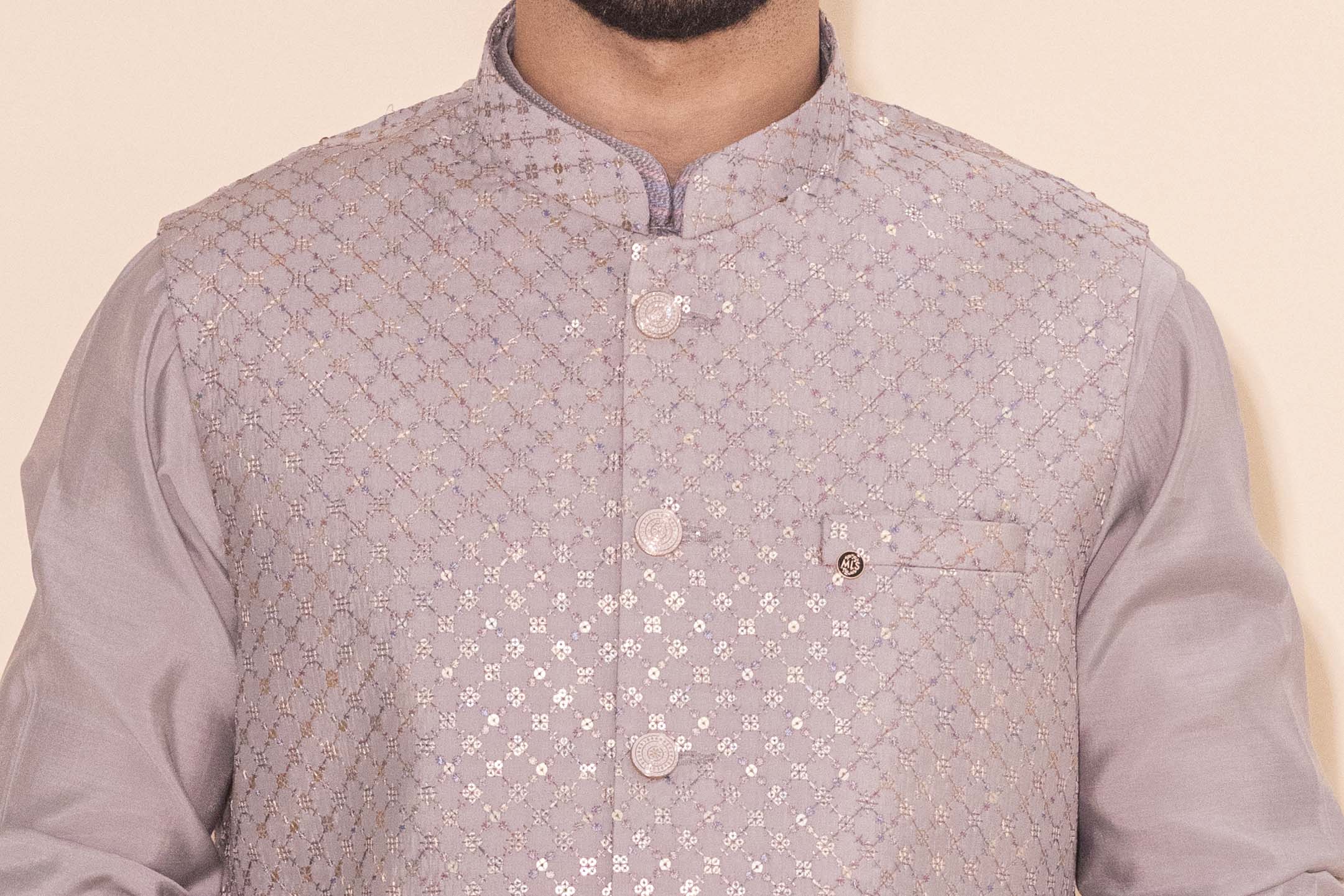 MLS KURTA JAWAHAR SET