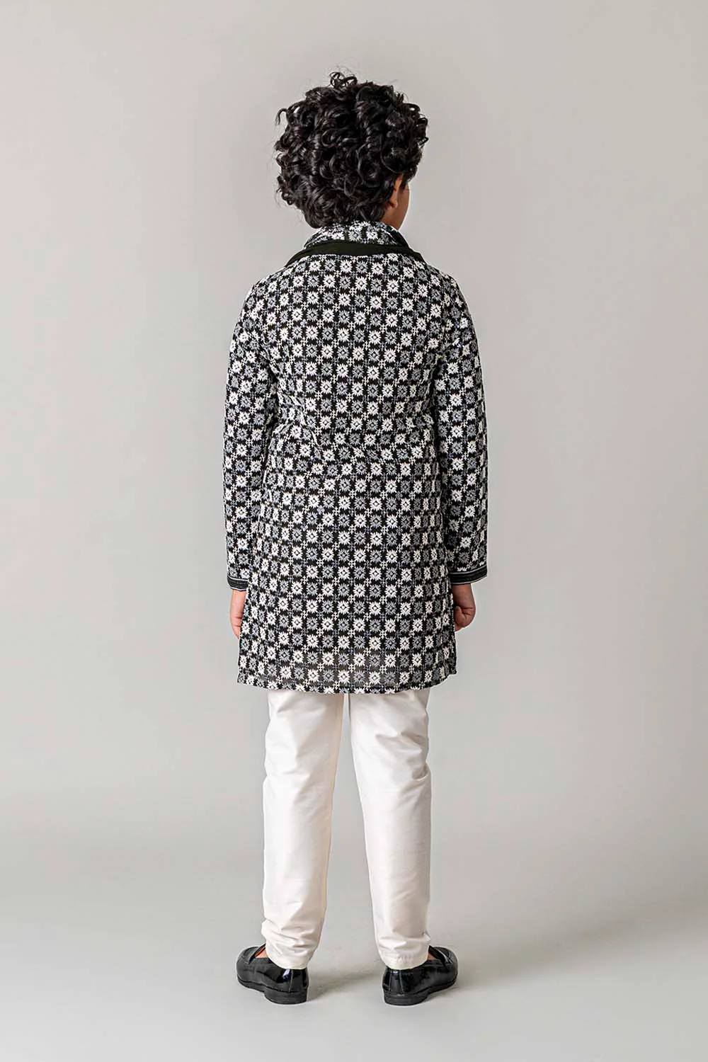 MLS KIDS CHIKANKARI KURTA PAJAMA