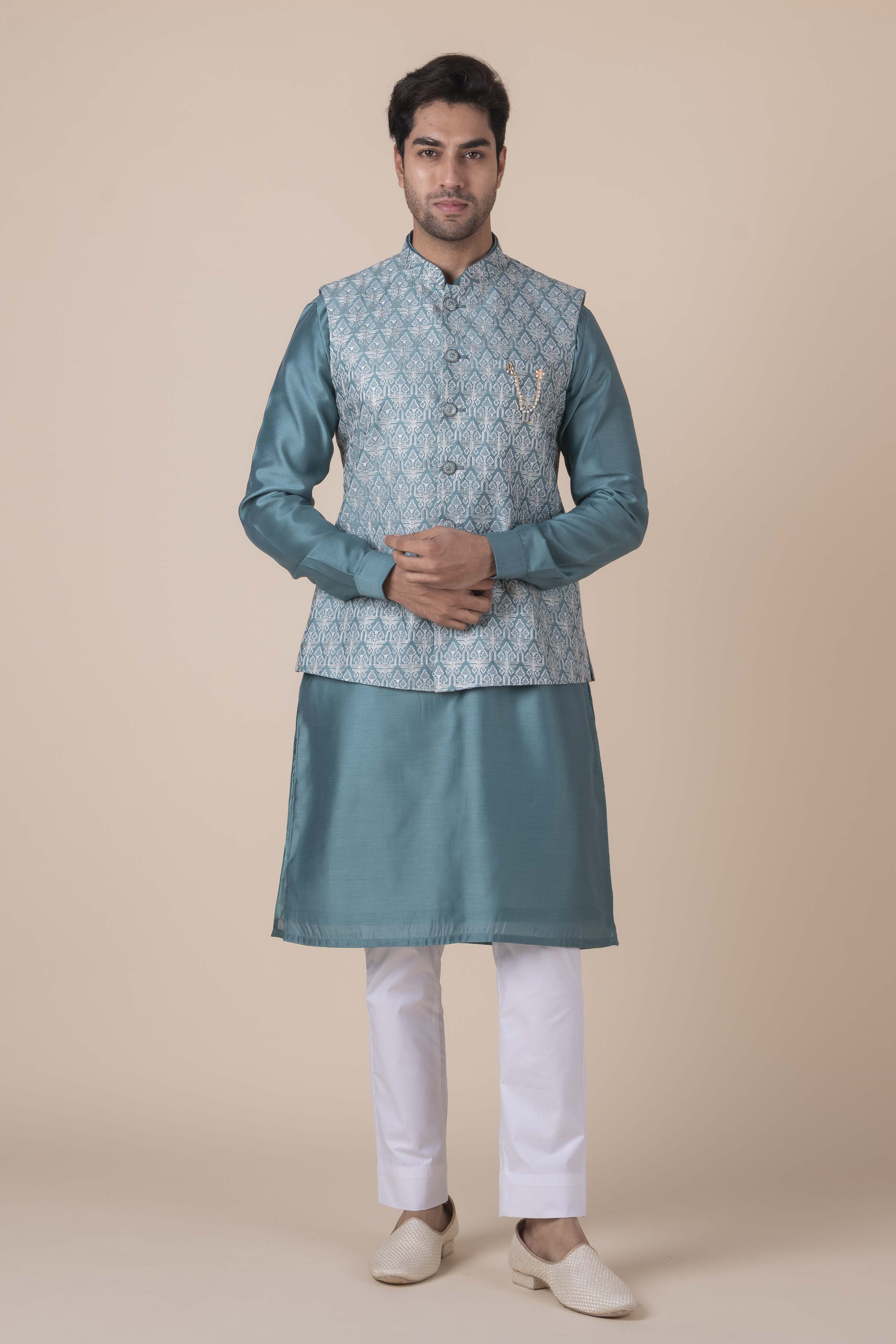 MLS KURTA JAWAHAR SET