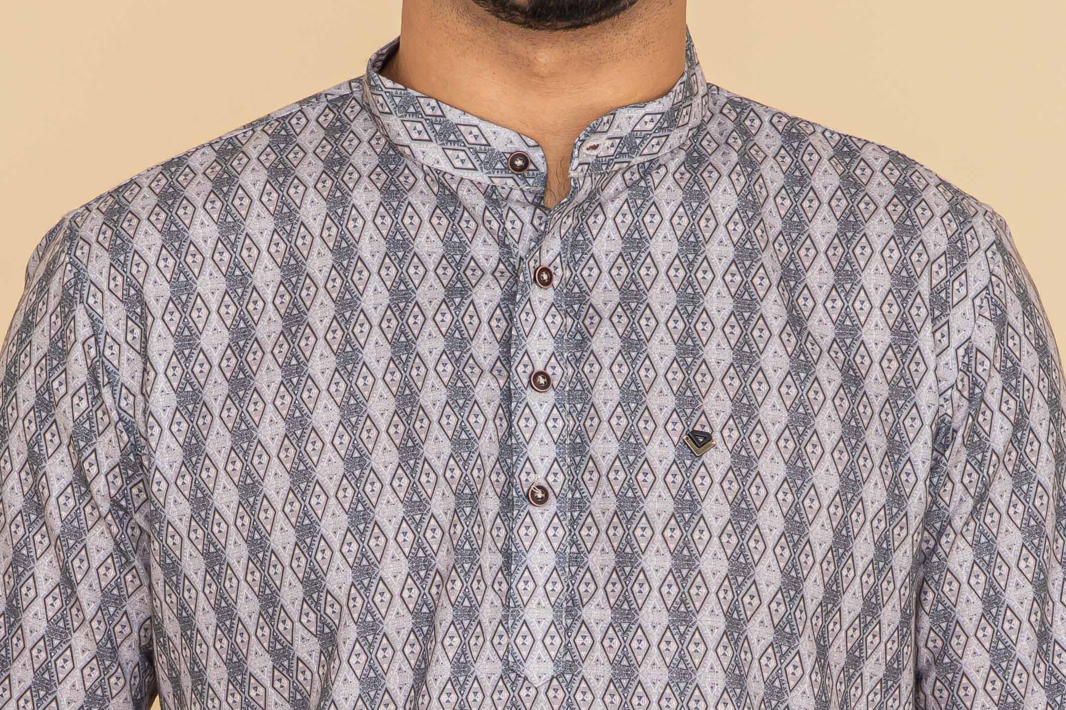 MLS SHORT KURTA FULL SLEEVES