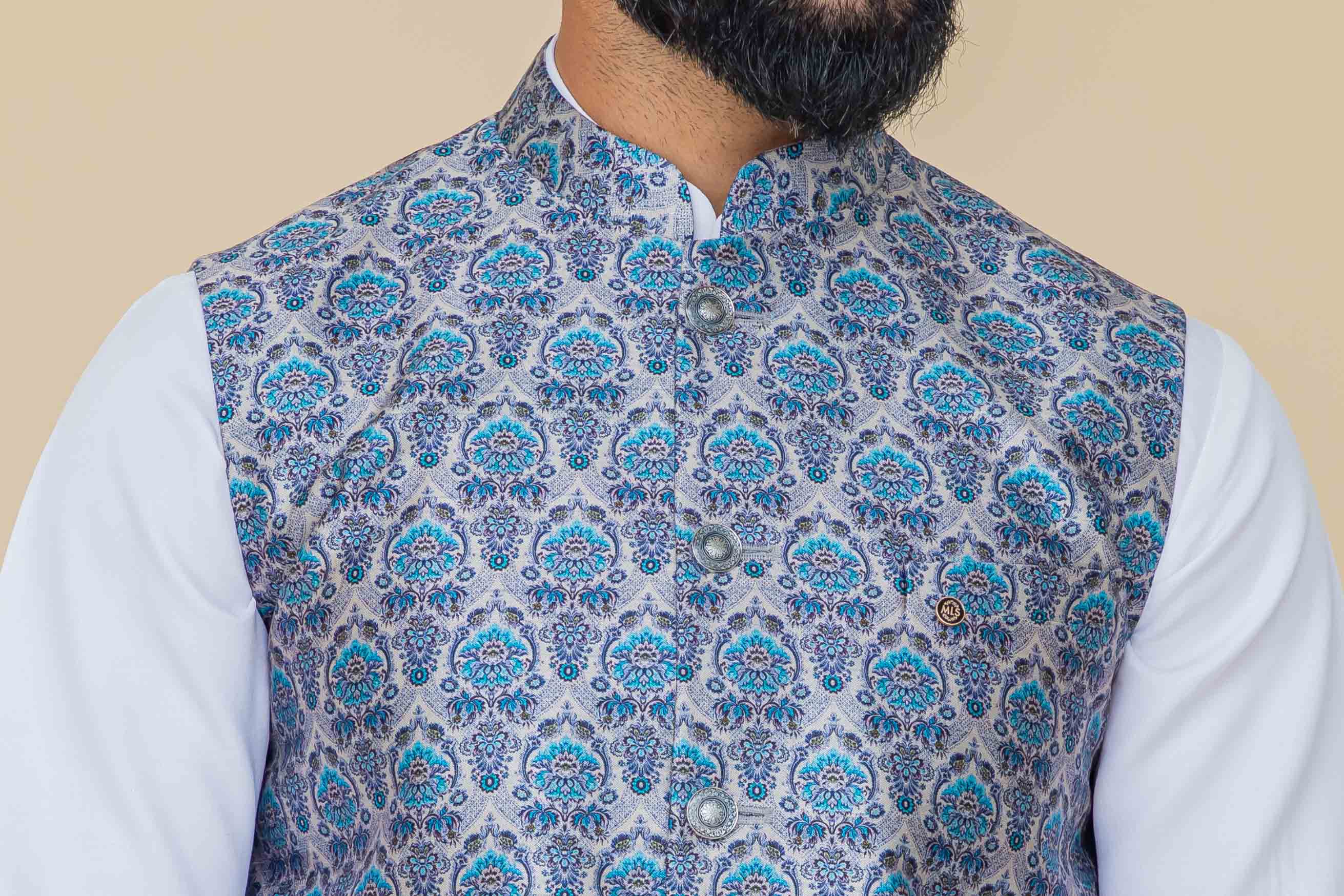 MLS PRINT JAWAHAR JACKET