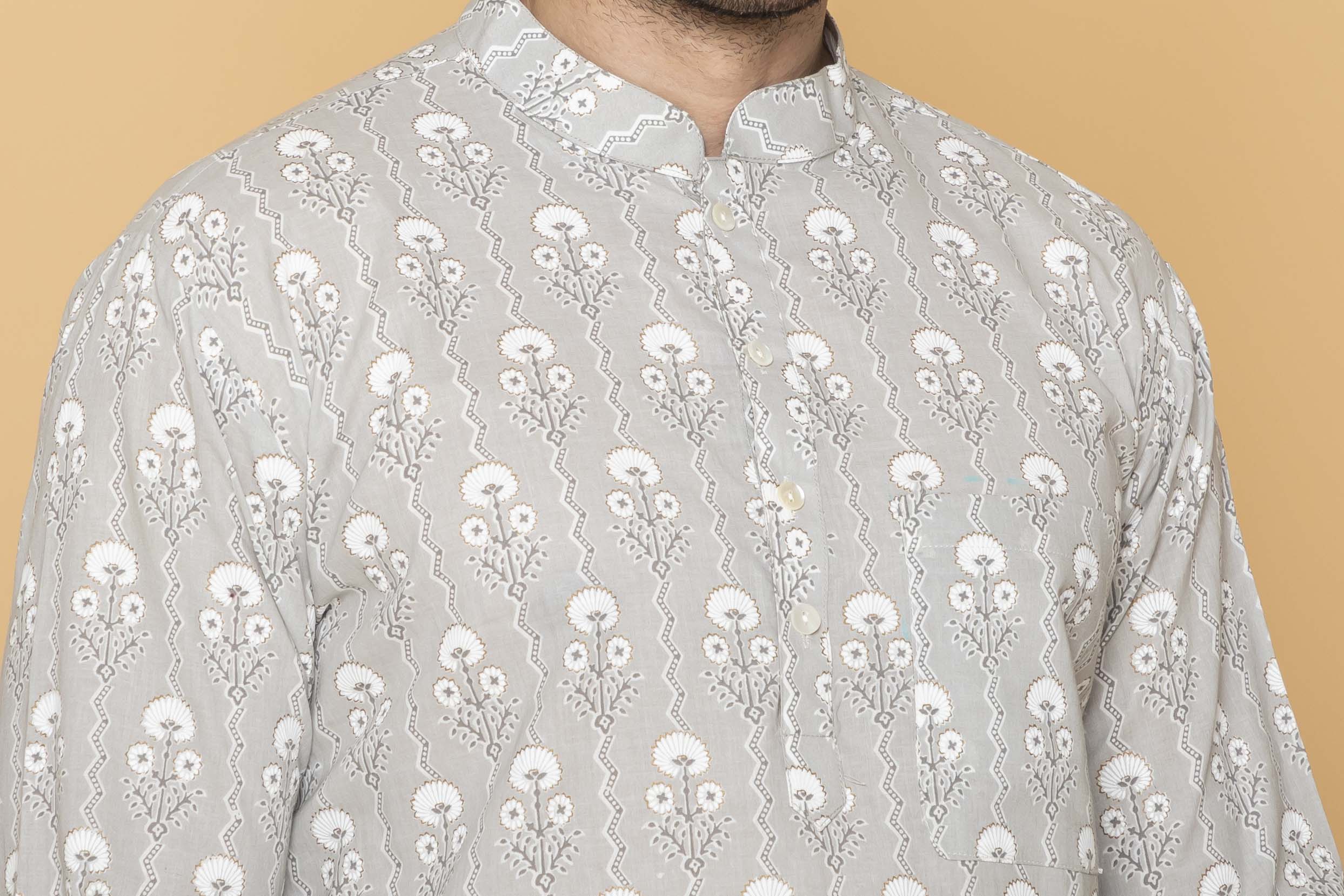 MLS SHORT KURTA FULL SLEEVES