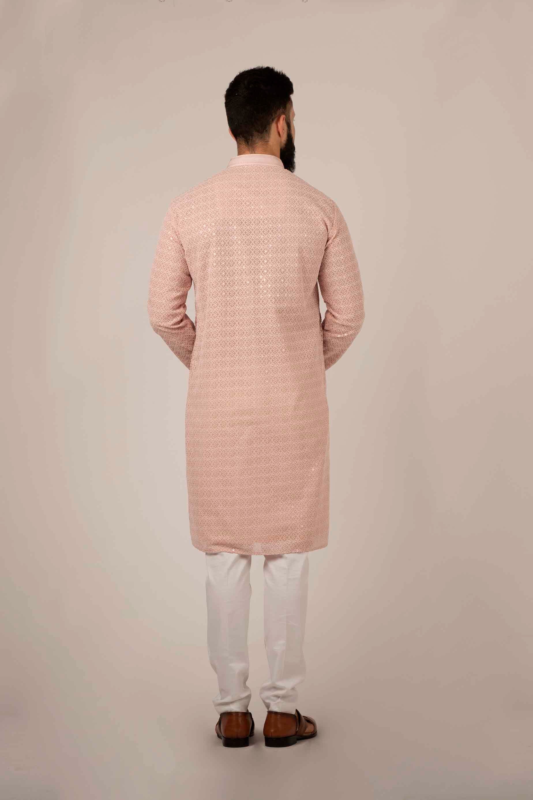 MLS Chikan Kurta Pajama