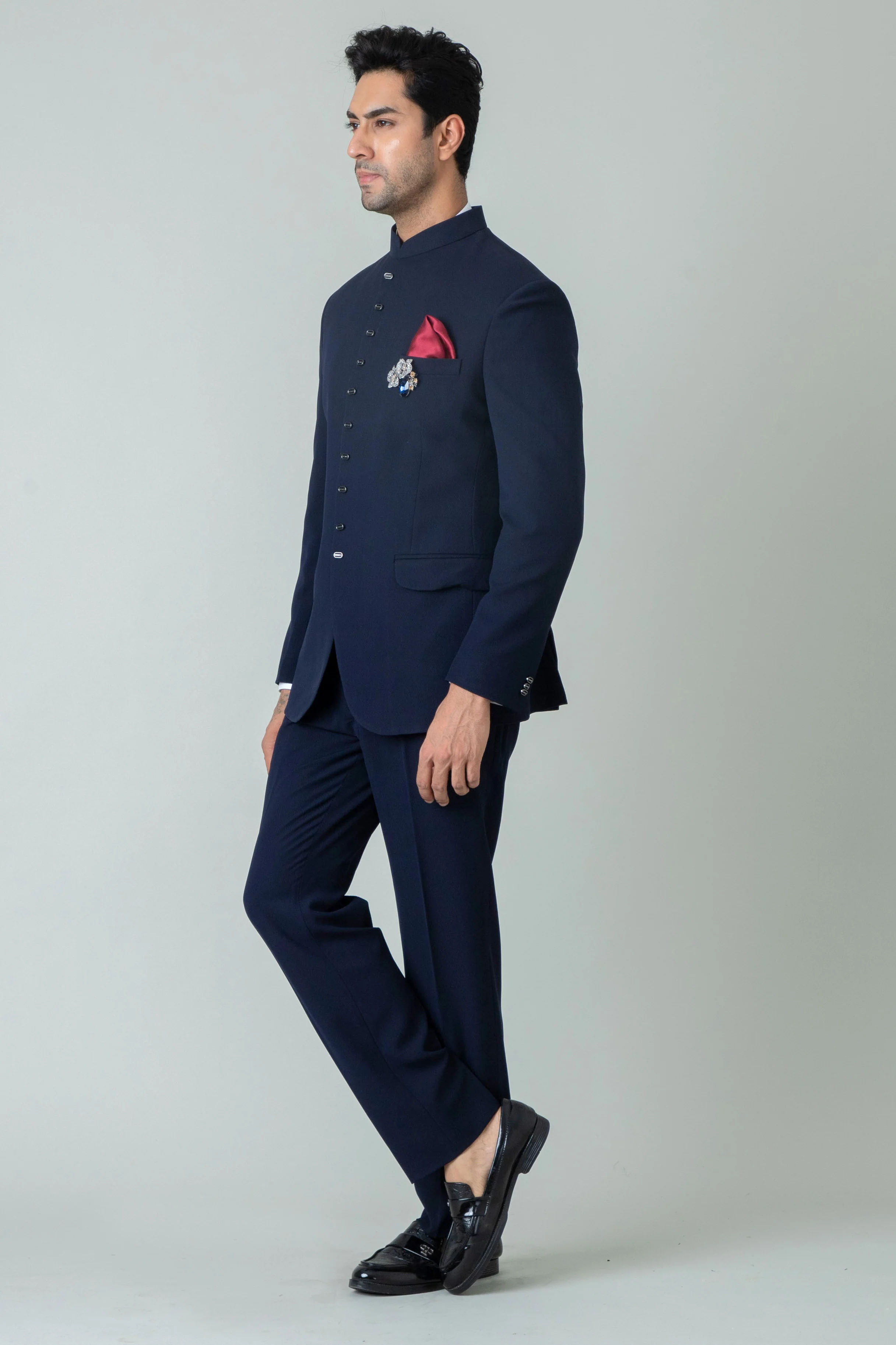 MLS PLAIN JODHPURI SUIT