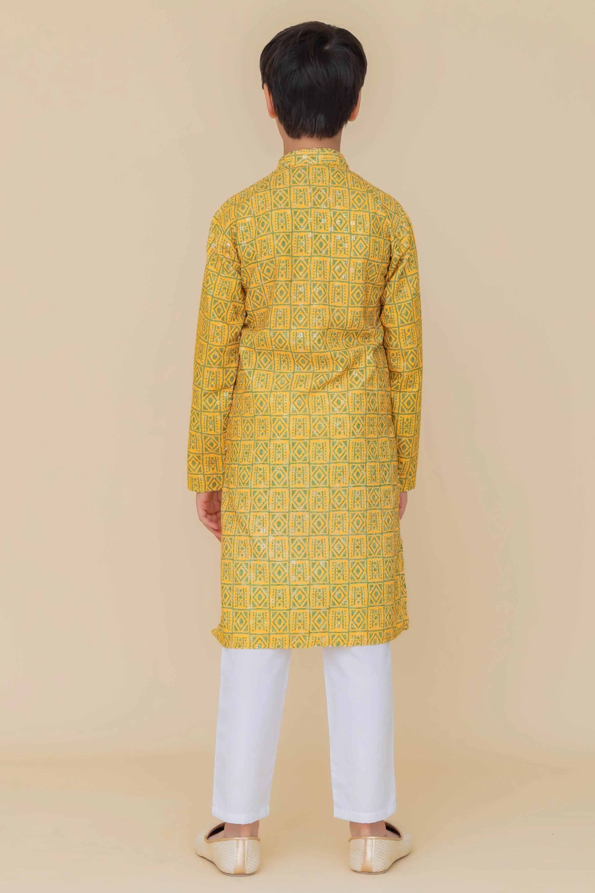 MLS KIDS PRINTED KURTA PAJAMA