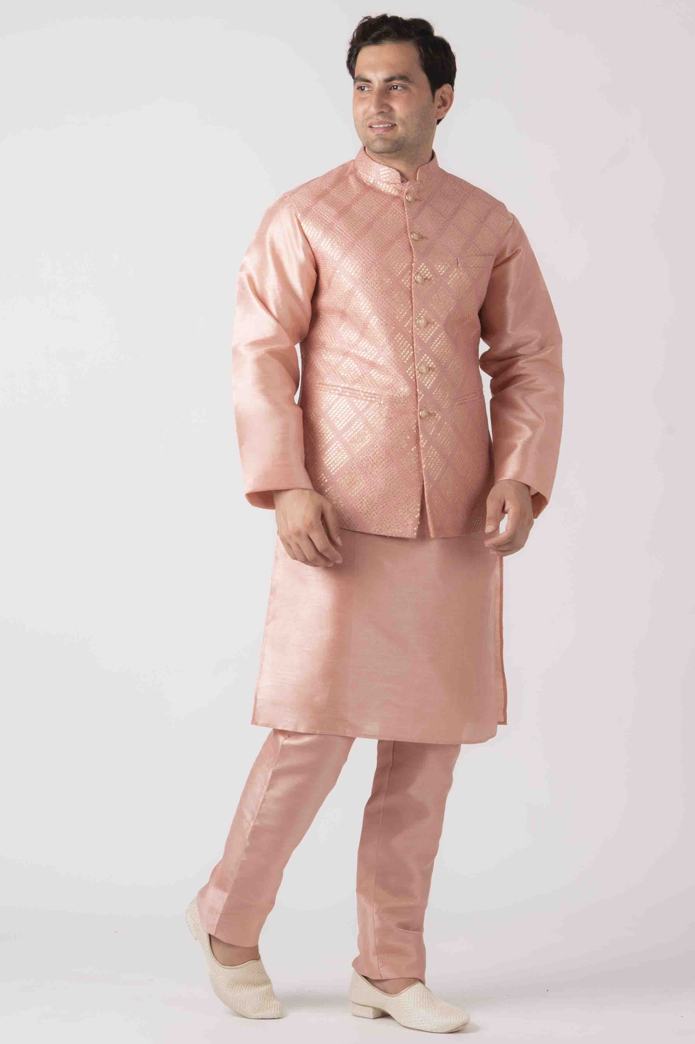 MLS KURTA JAWAHAR SET