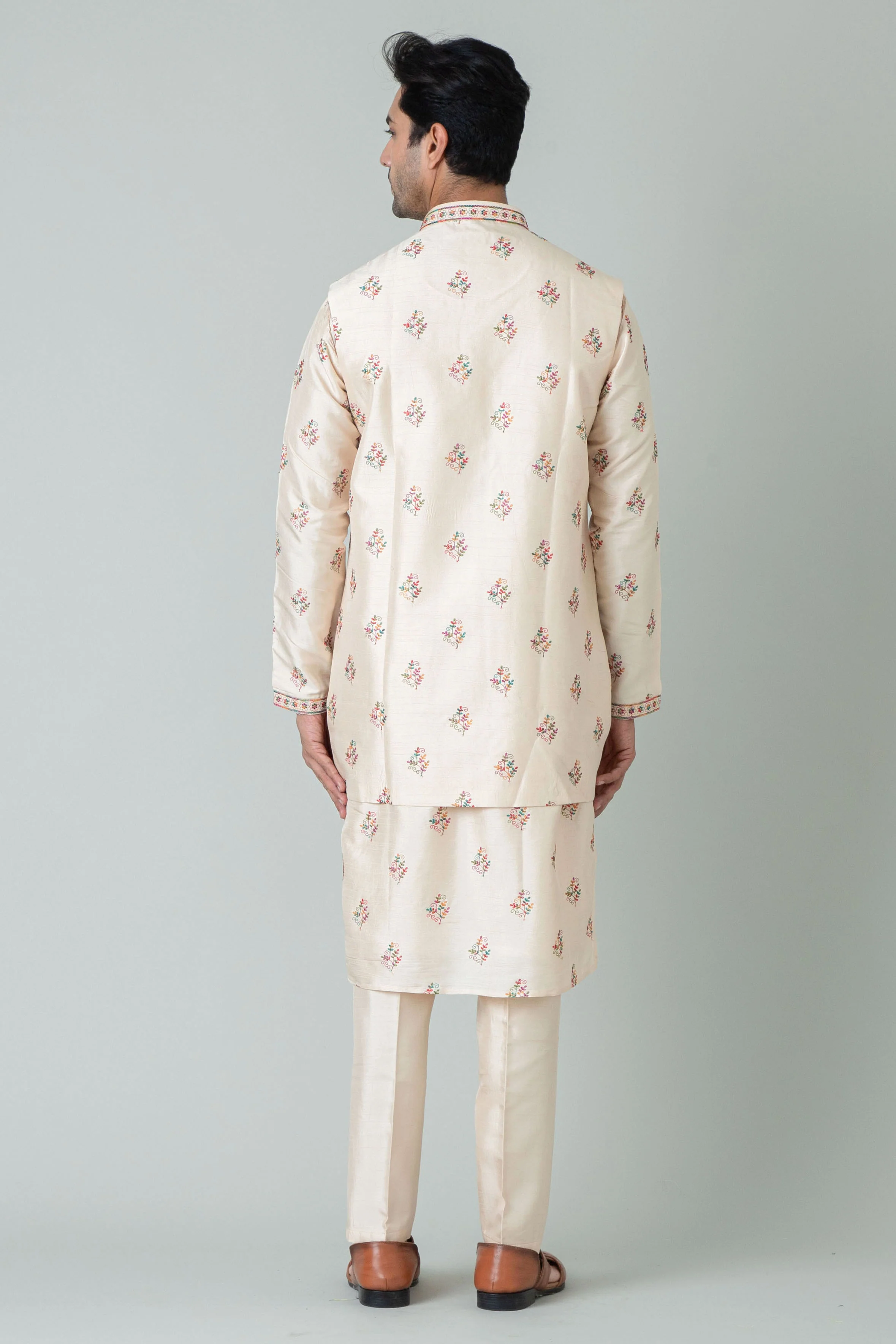 MLS KURTA JAWAHAR SET