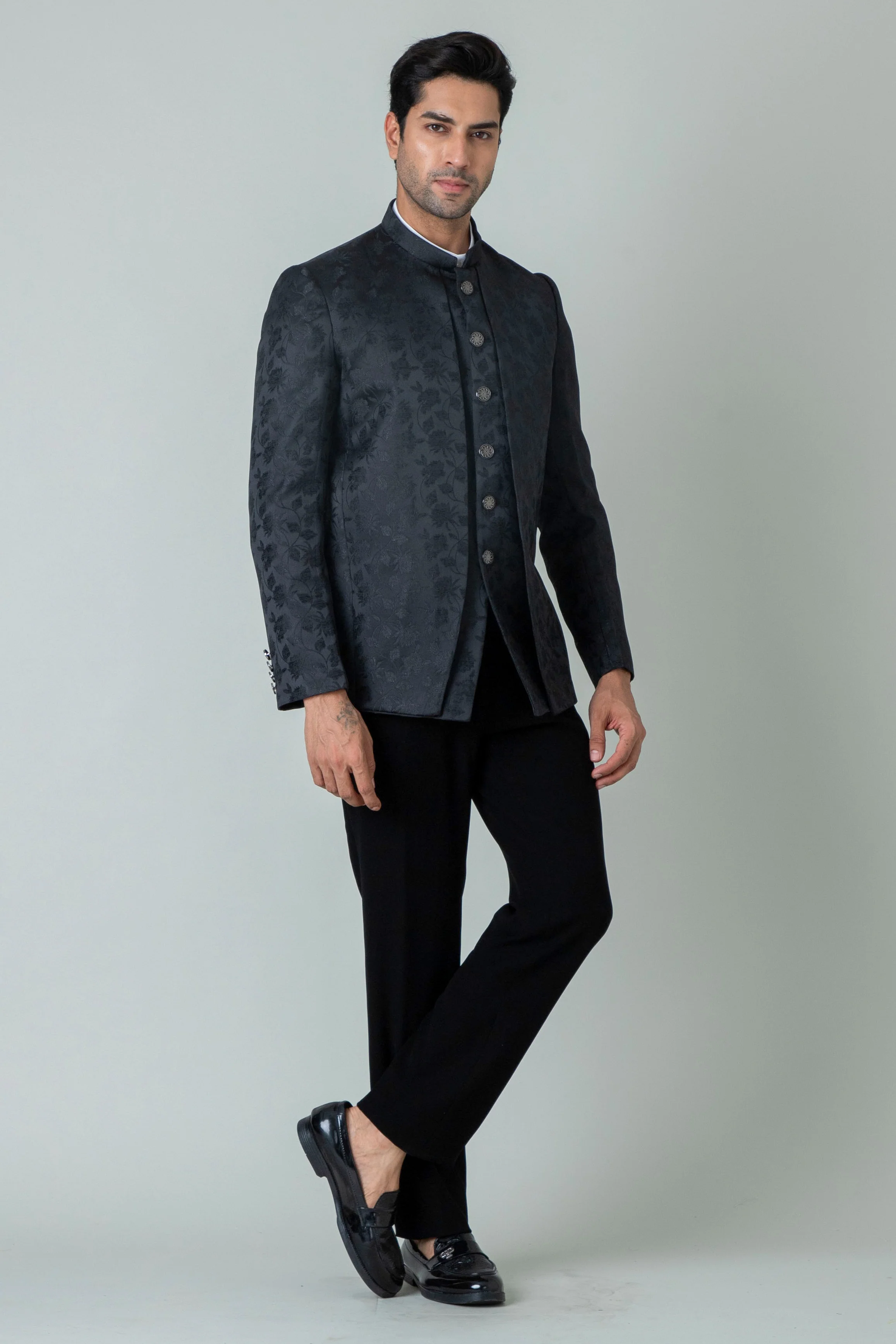 MLS PRINTED JODHPURI SUIT