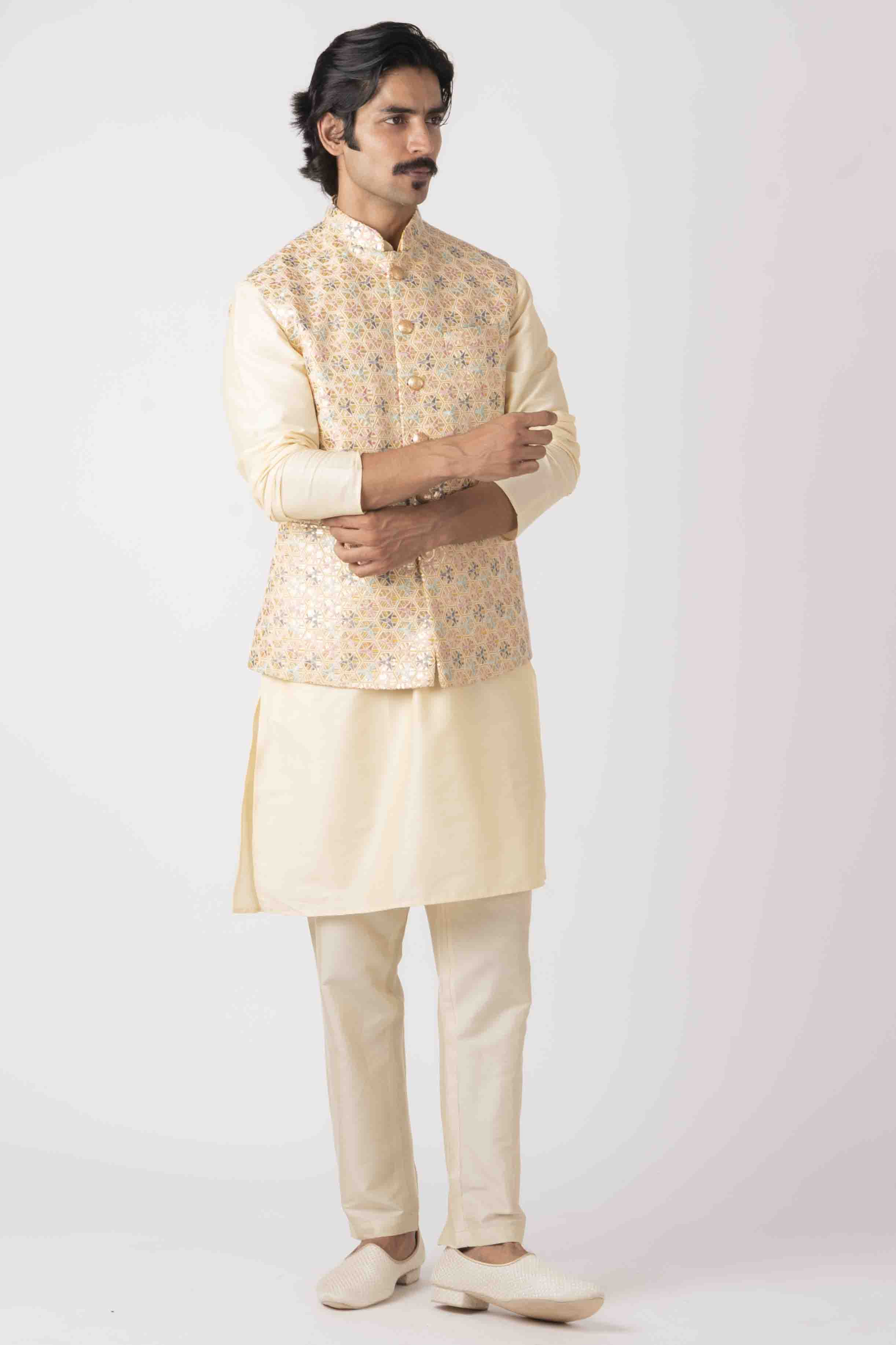 MLS EMBROIDERED JAWAHAR JACKET