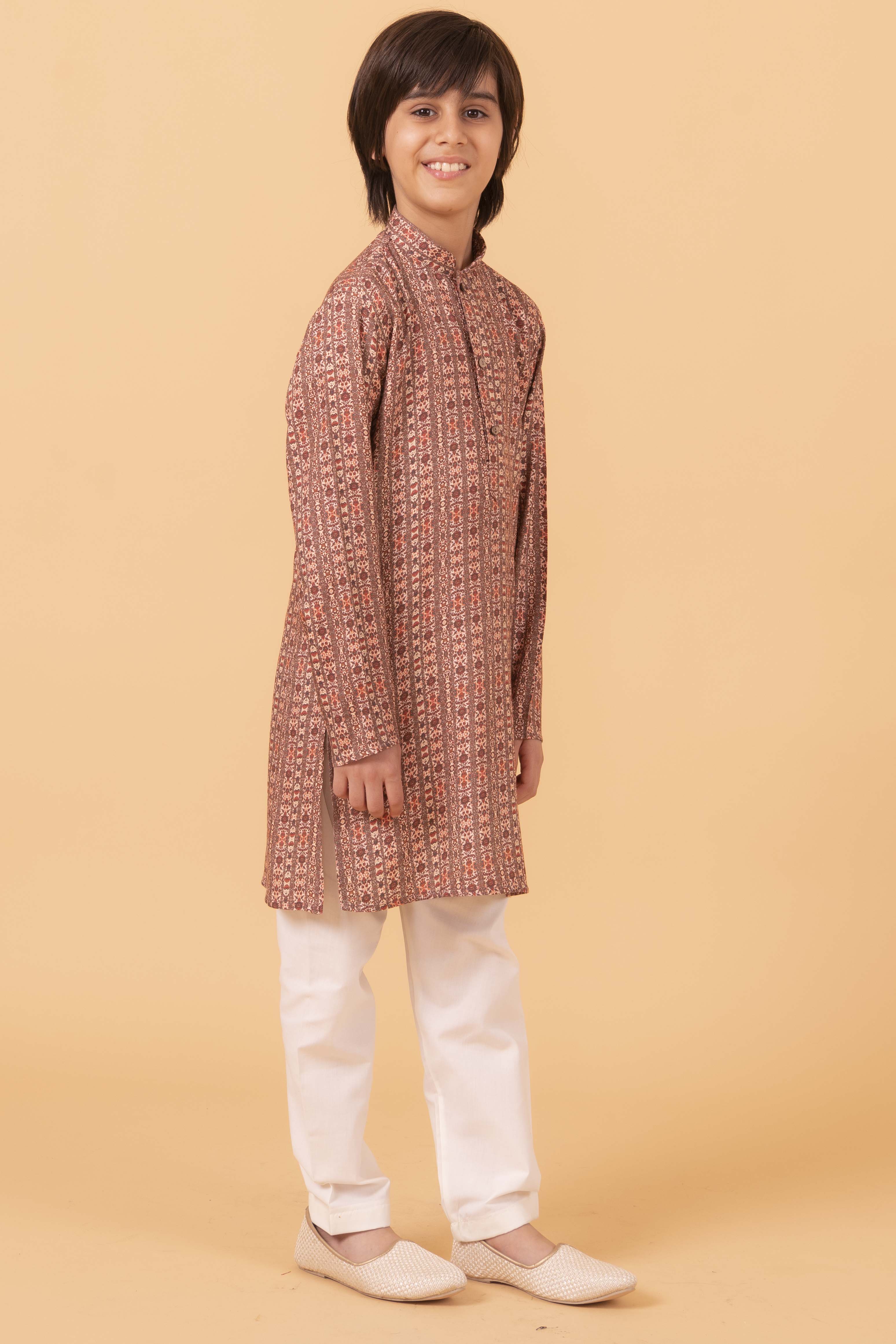 MLS KIDS KURTA PAJAMA PRINT