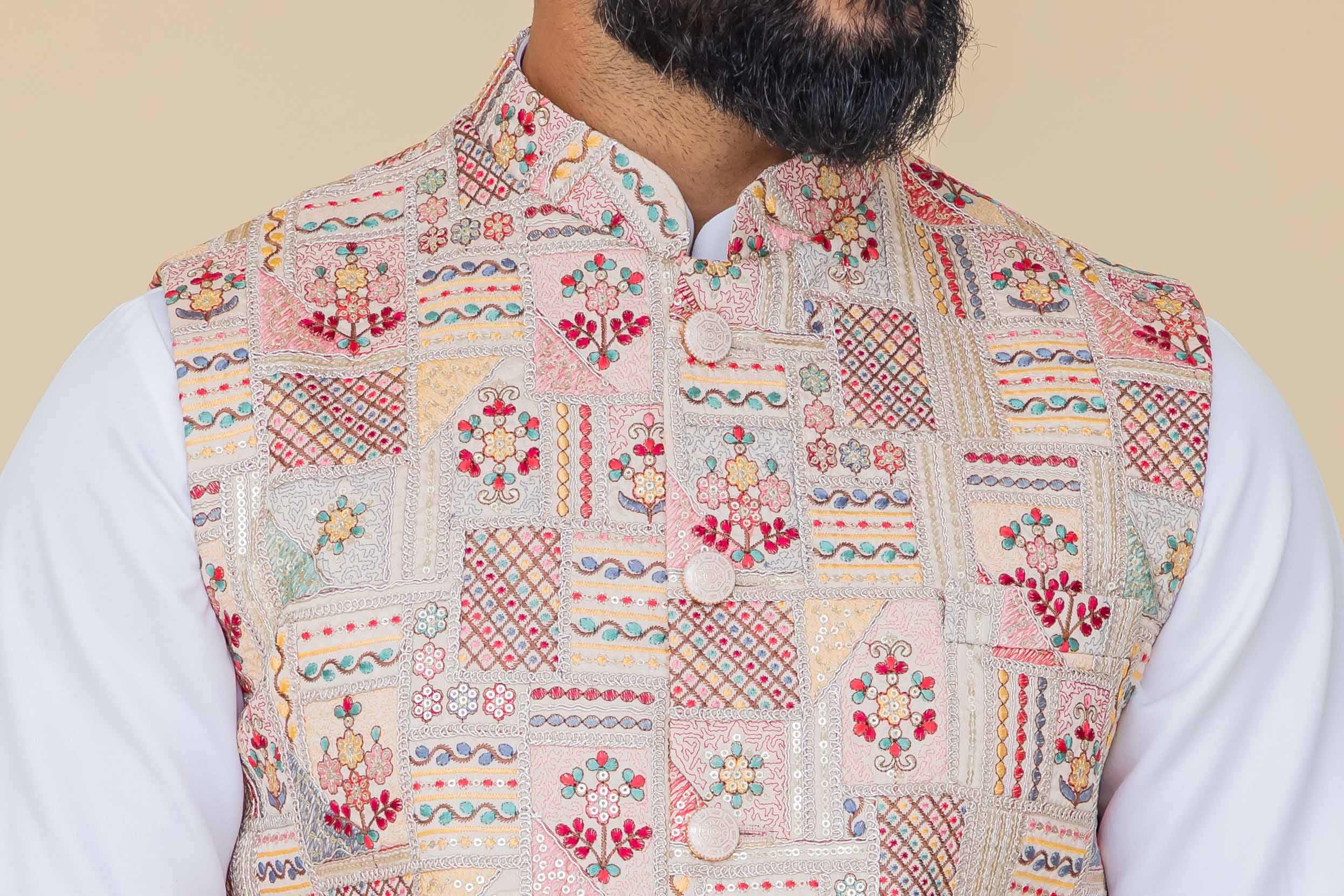 MLS EMBROIDERED JAWAHAR JACKET